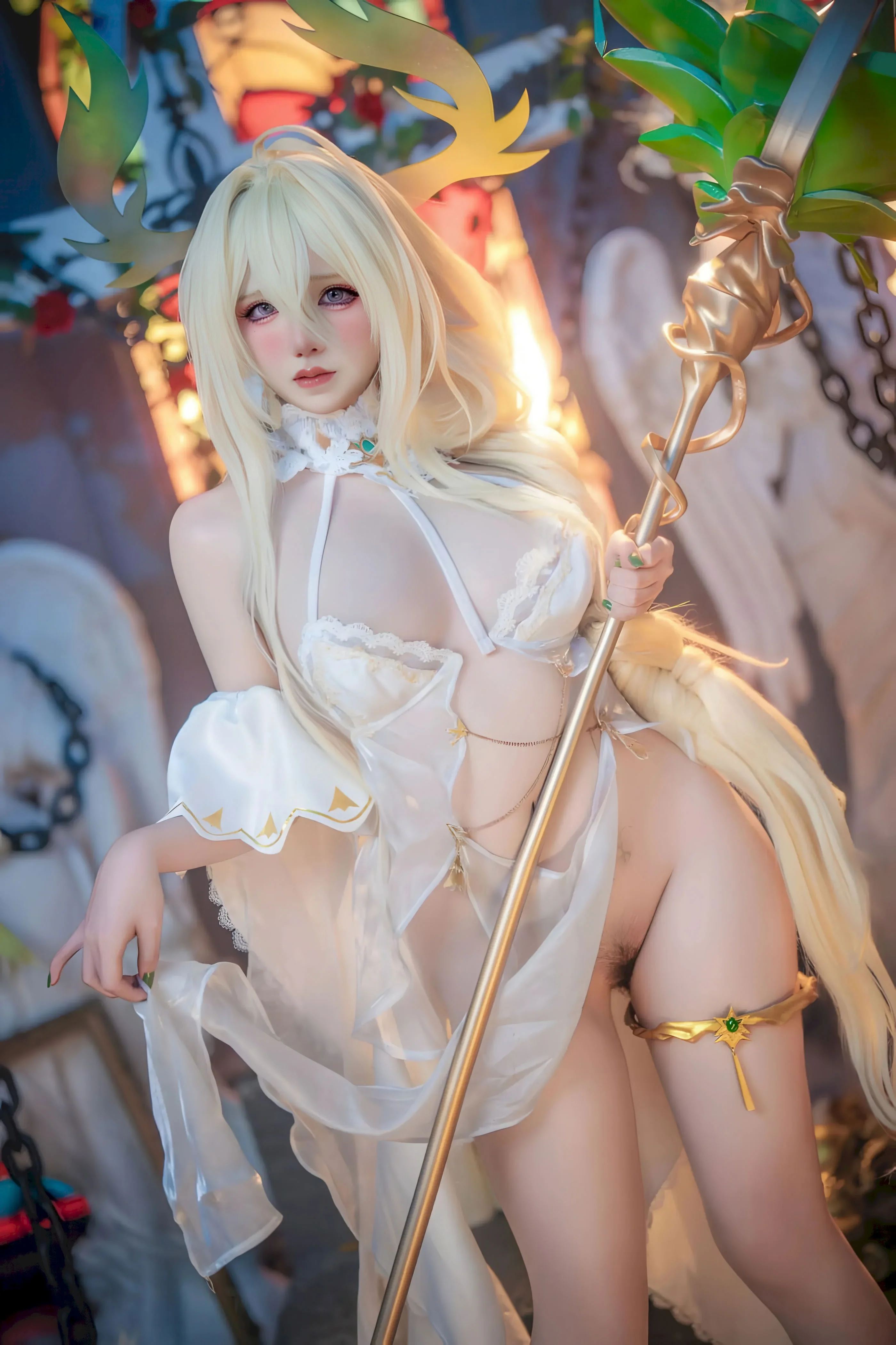 Đọc truyện hentai Tuyển tập Albums siêu phẩm Cosplay - Chap 1305 - Kaori - Golden Lion (Azur Lane)