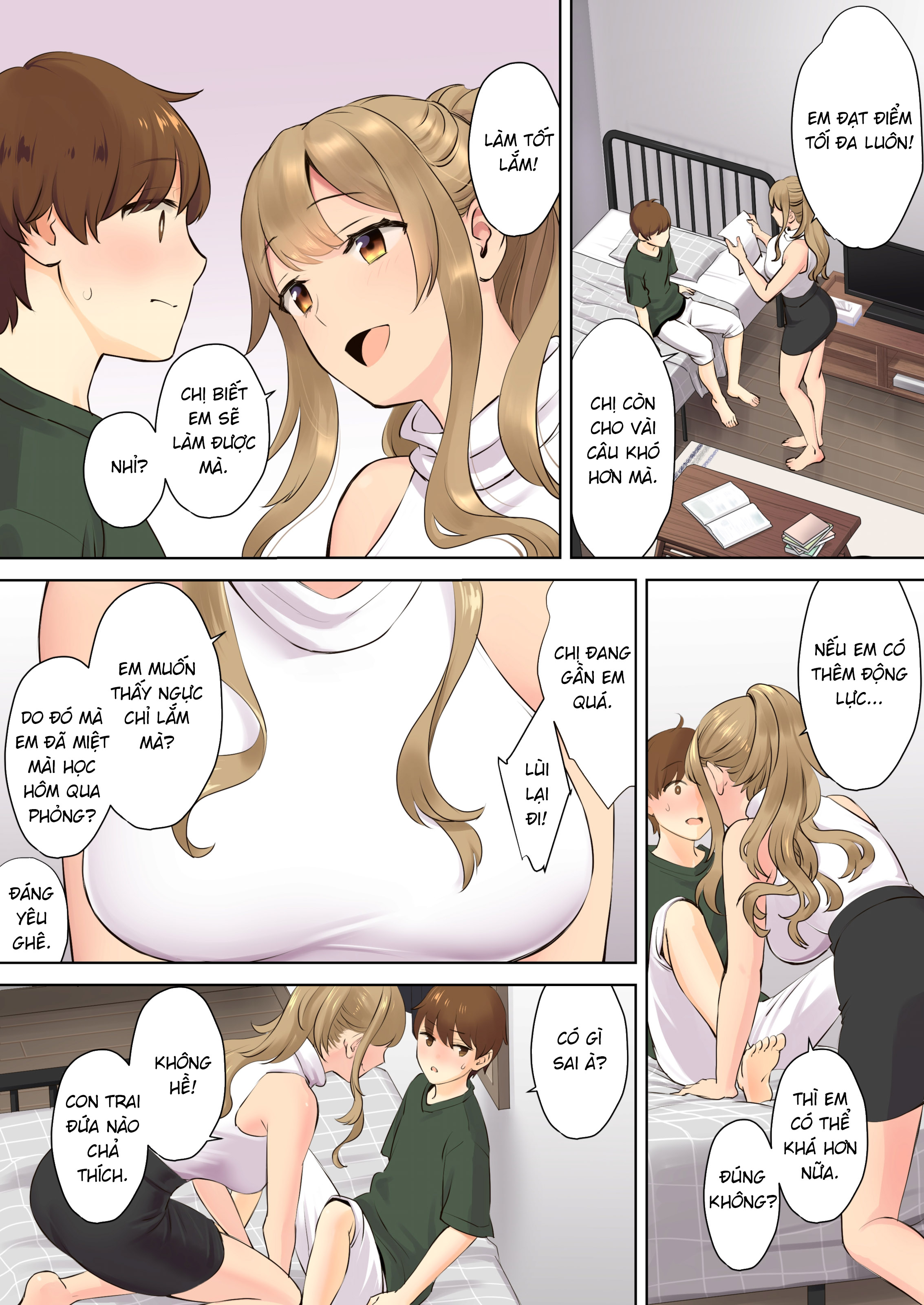 Đọc truyện hentai Sống cùng bà chị neet - Chap 1