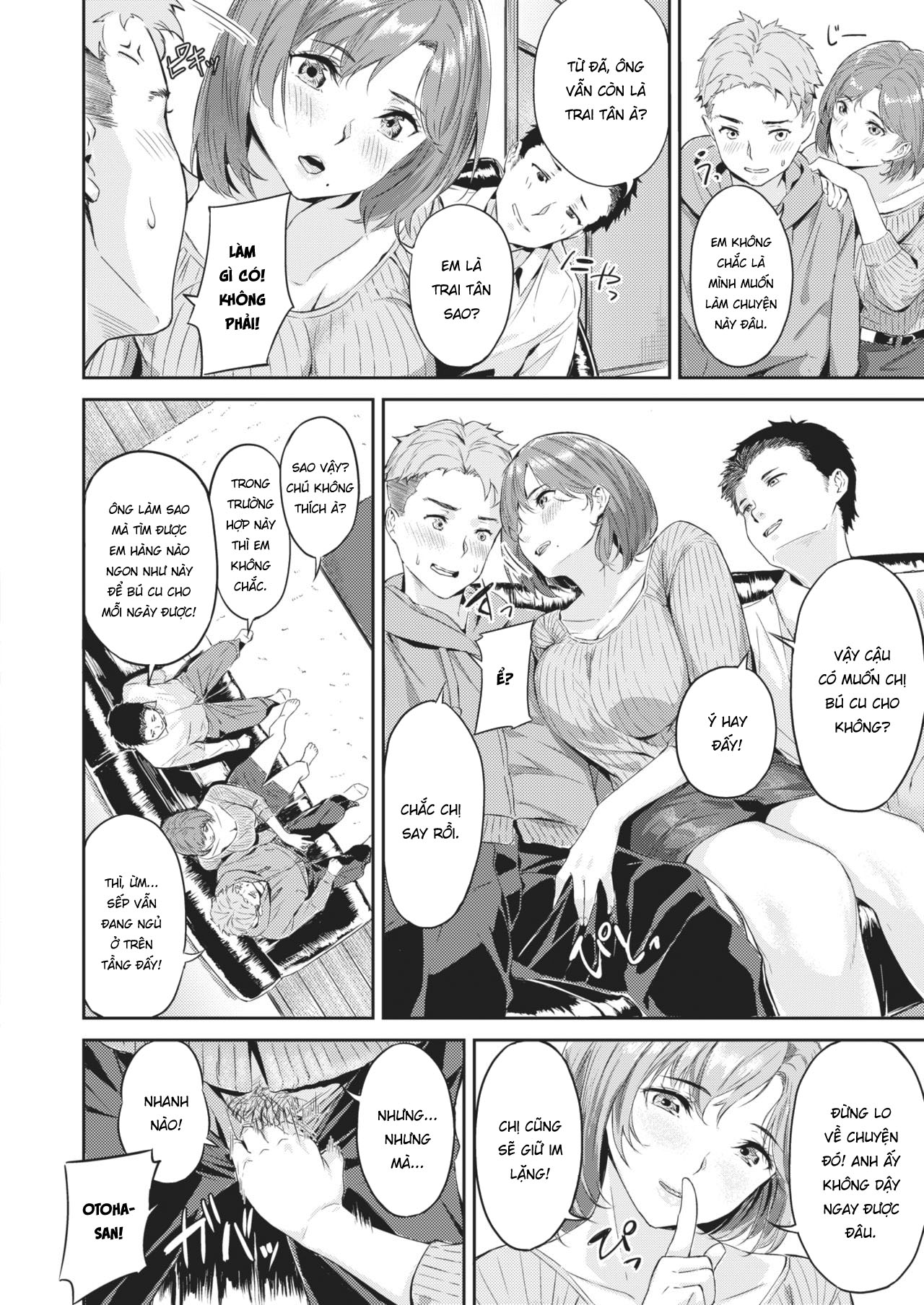 Đọc truyện hentai Vợ sếp để em lo - Oneshot