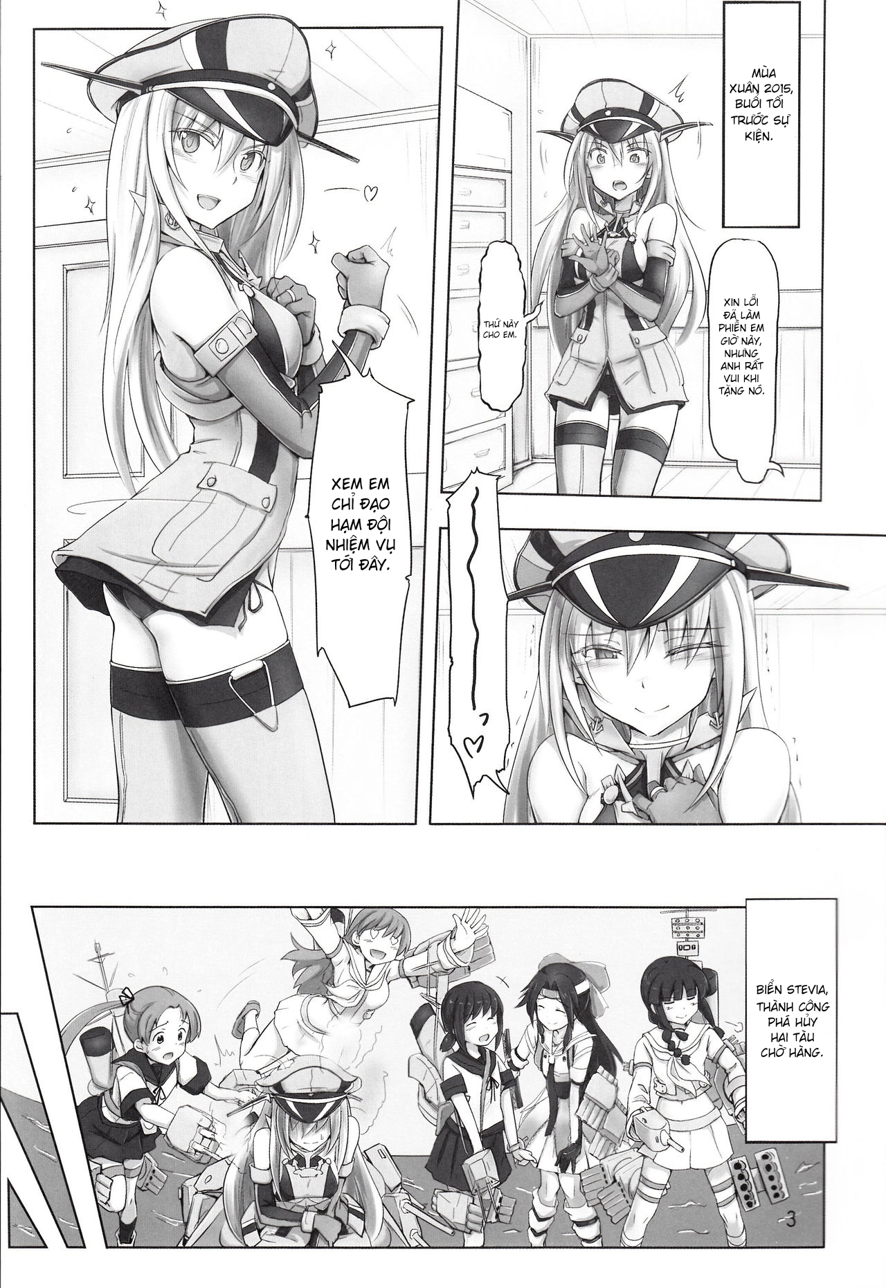 Đọc truyện hentai Kekkon Kakko Shoya (Kantai Collection -KanColle-) - Oneshot