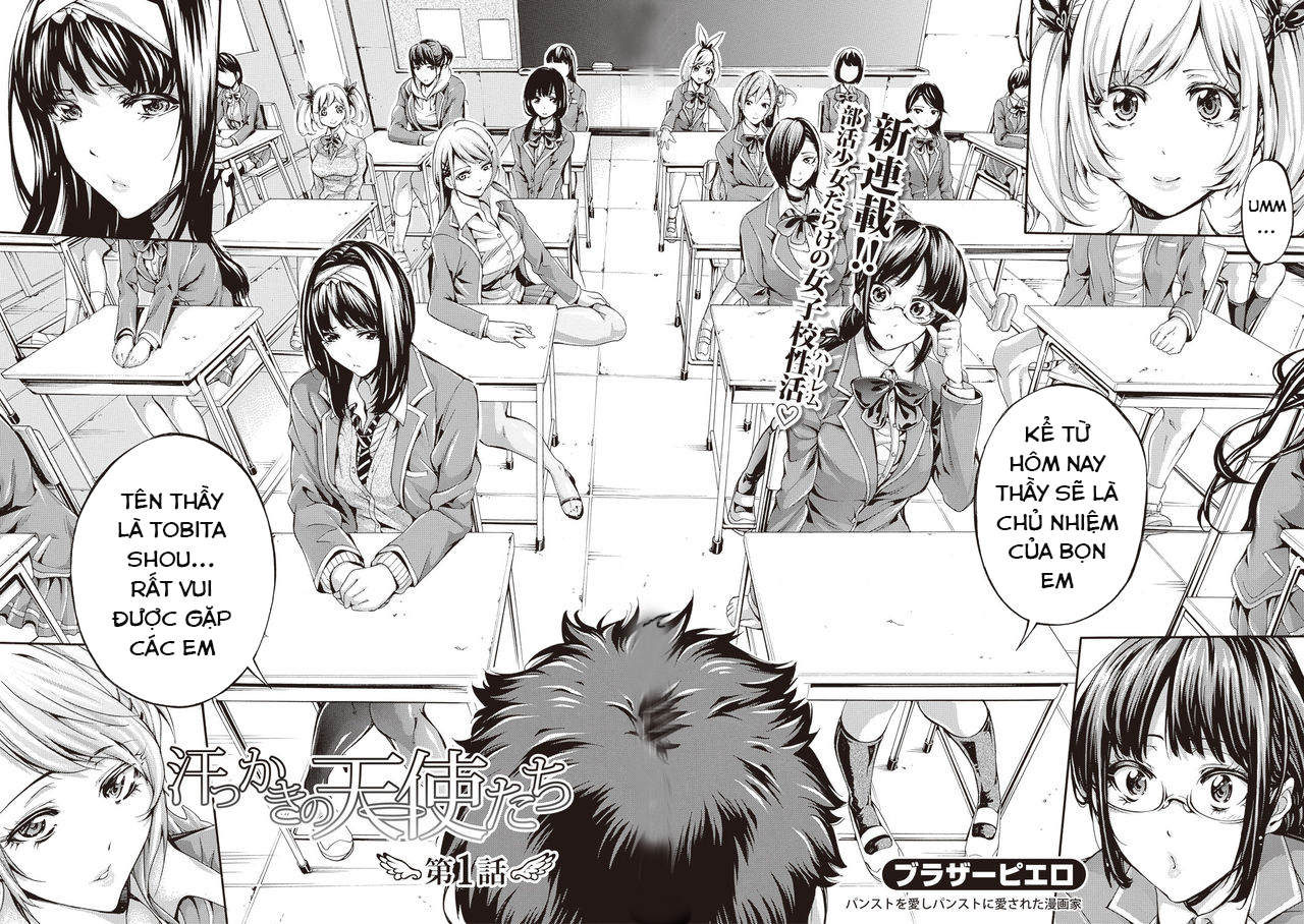 Đọc truyện hentai Bukatsu Shoujo Paradise ~ Asekkaki no Tenshi-tachi - Chap 1