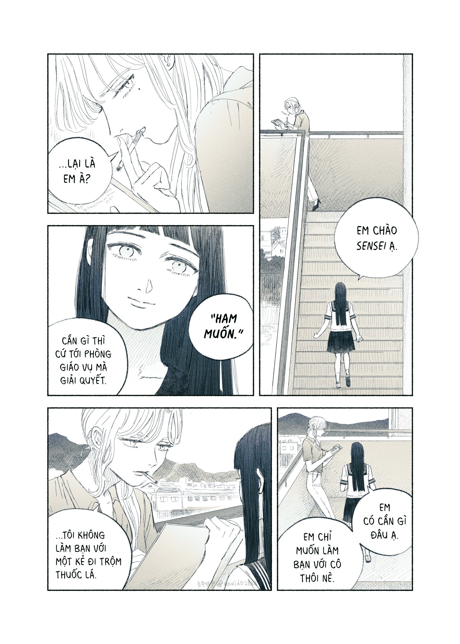 Đọc truyện hentai Chuyện về nữ giáo viên bị học sinh yandere nhấn chìm trong dục vọng - Tôi bị dằm trong tim