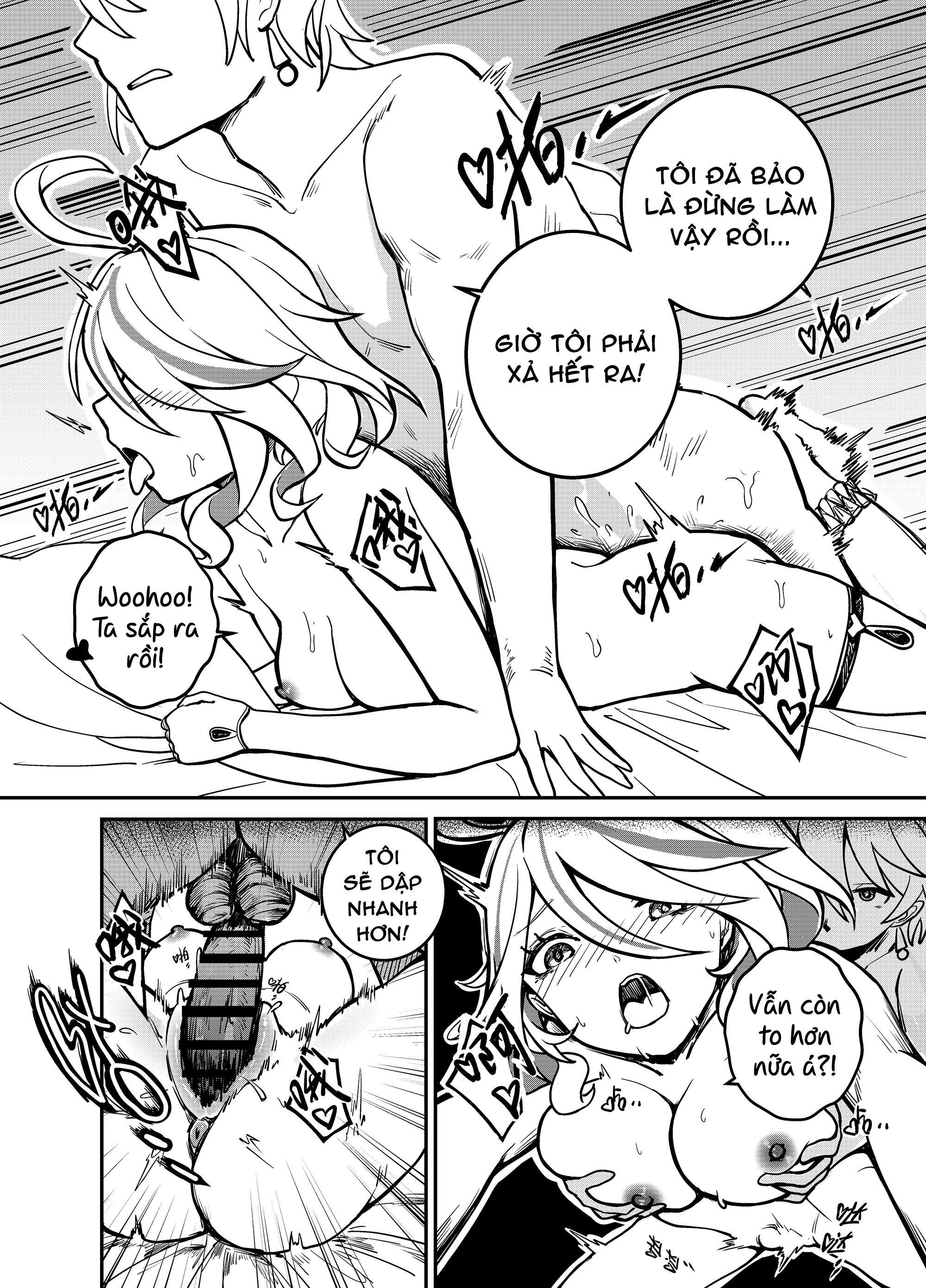 Đọc truyện hentai Thuỷ thần ngốc nghếch - Vào chung với chiu dé nhé