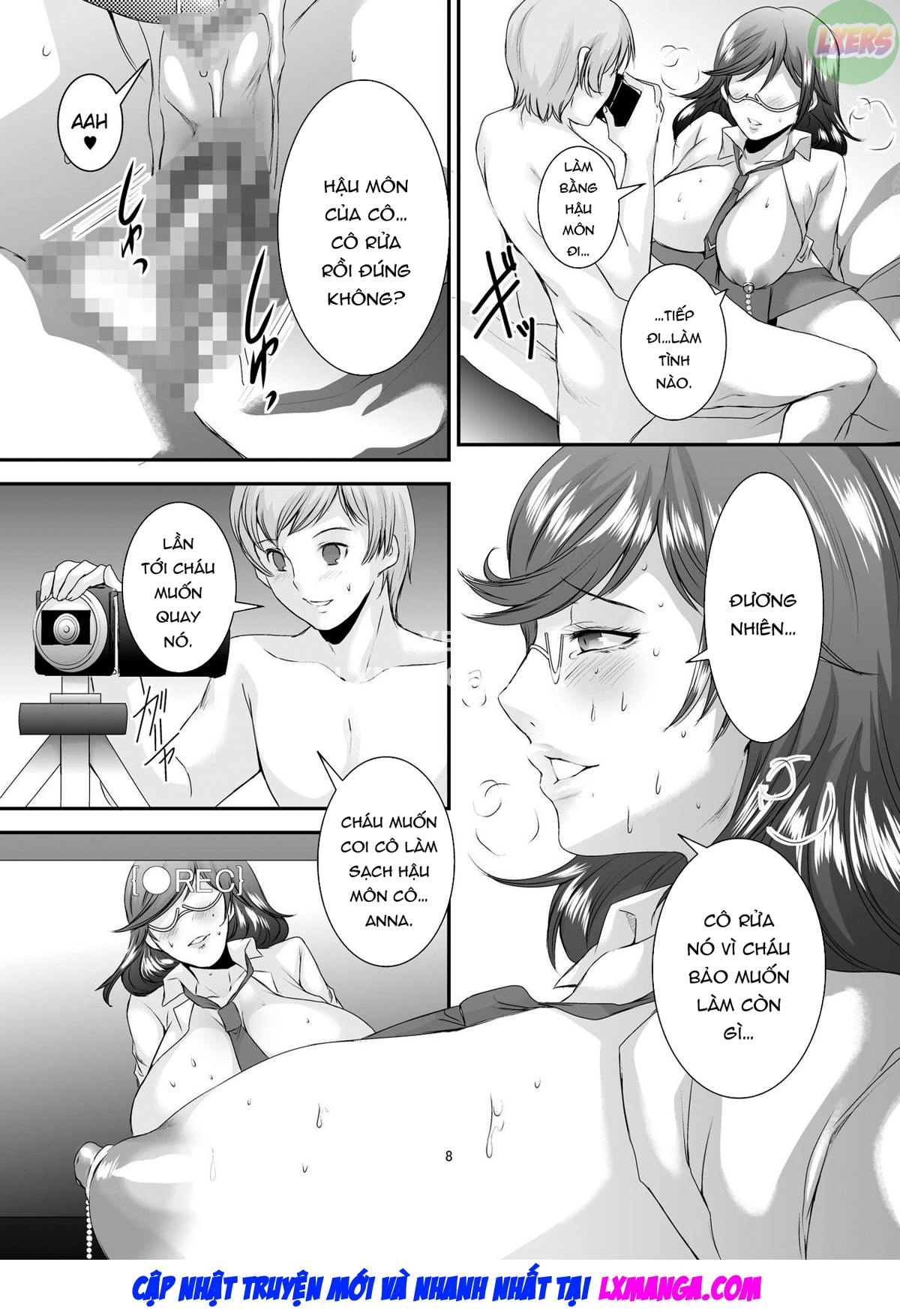 Đọc truyện hentai Oku-sama wa Moto Yariman - Chap 7