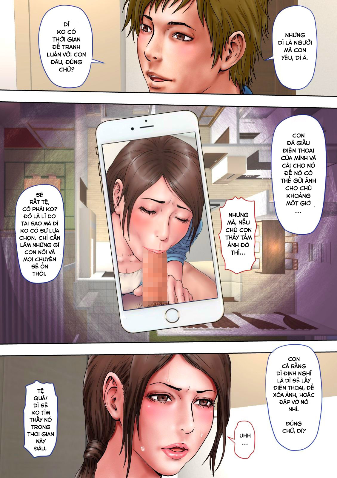 Đọc truyện hentai Thông gian với người dì quyến rũ của tôi - Chương 1.1: Sai lầm khi giúp thằng cháu!