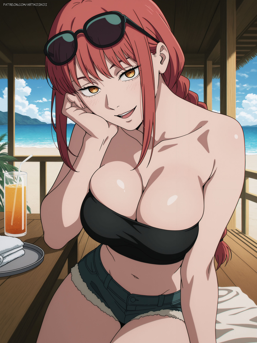 Đọc truyện hentai Tuyển tập Albums Art hentai - Chap 796 - Makima | Chainsaw Man