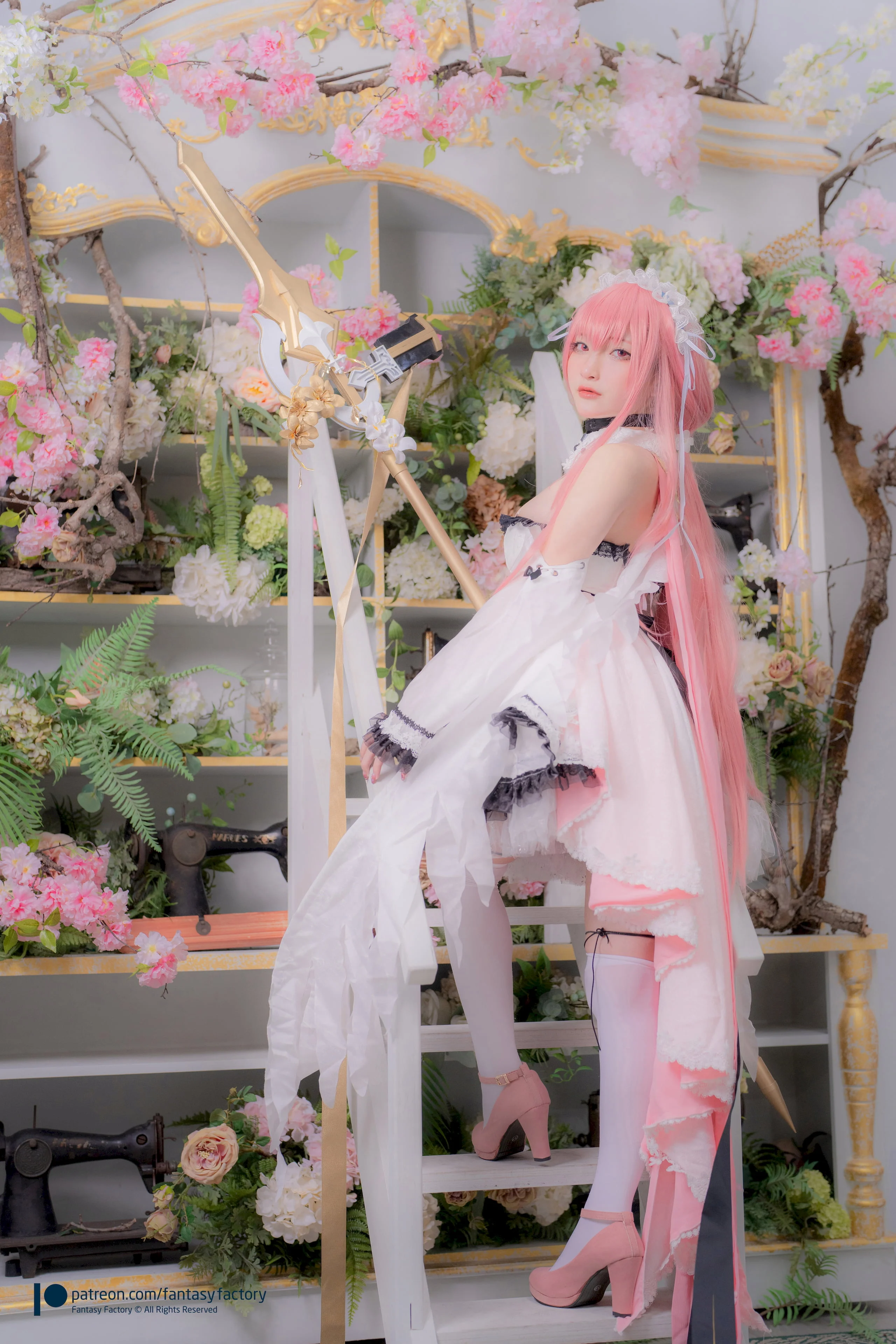 Đọc truyện hentai Tuyển tập Albums siêu phẩm Cosplay - Chap 643 - [Fantasy Factory Xiao Ding] Perseus (Azur Lane)