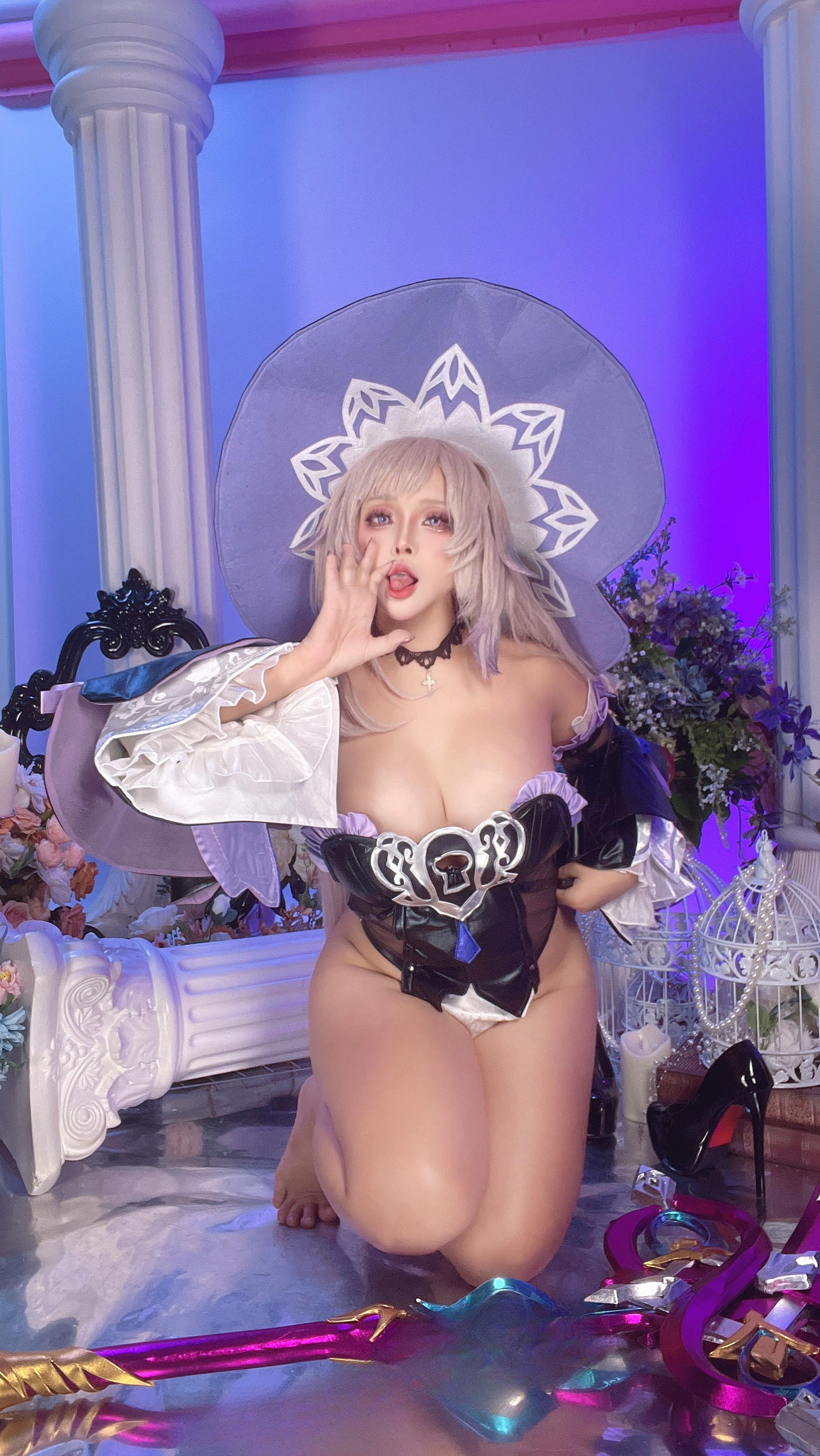 Đọc truyện hentai Tuyển tập Albums siêu phẩm Cosplay - Chap 1075 - Sayo Momo - The Herta (Honkai：Star Rail)