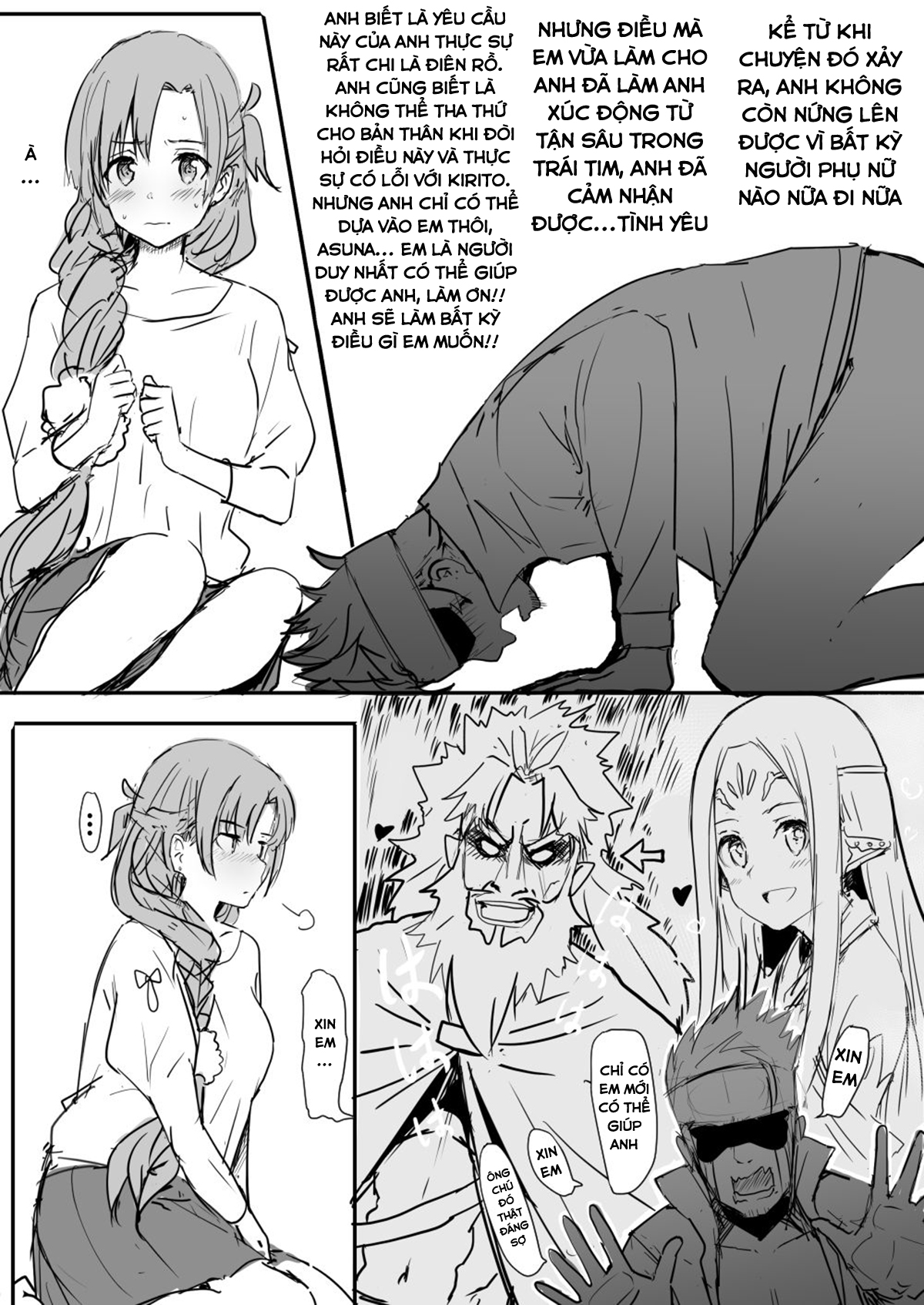 Đọc truyện hentai Thánh Nữ Asuna Tốt Bụng~ - Chú ý là NTR, không phải gu thì đừng vào nghe :))