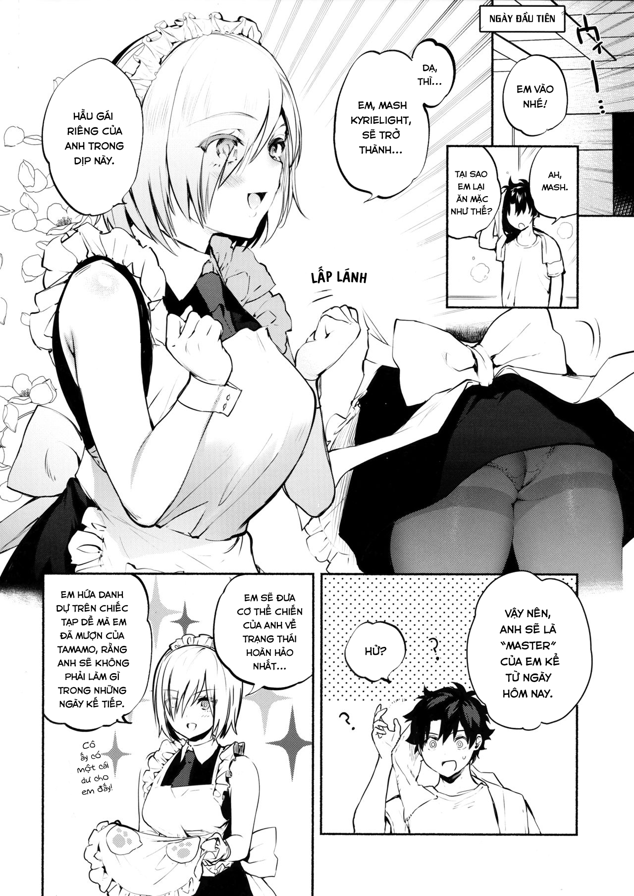 Đọc truyện hentai My Kouhai Maid is Looking After Me (Fate/Grand Order) - Oneshot
