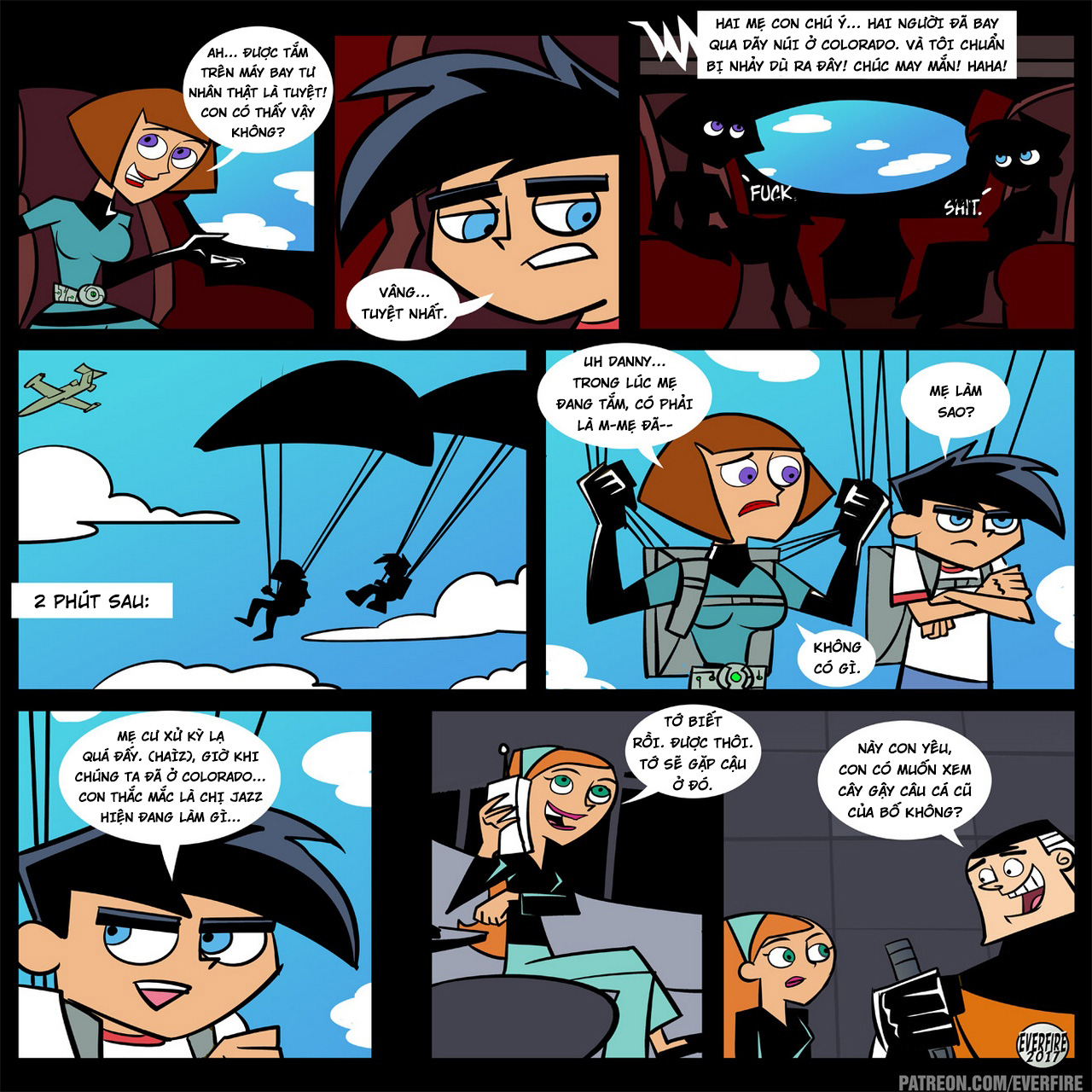 Đọc truyện hentai Tình cảm gia đình (Danny Phantom) - Oneshot