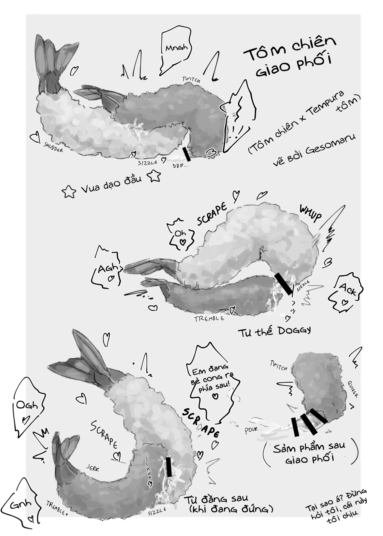 Đọc truyện hentai Tuyển tập tôm chiên (not clickbait) - Oneshot