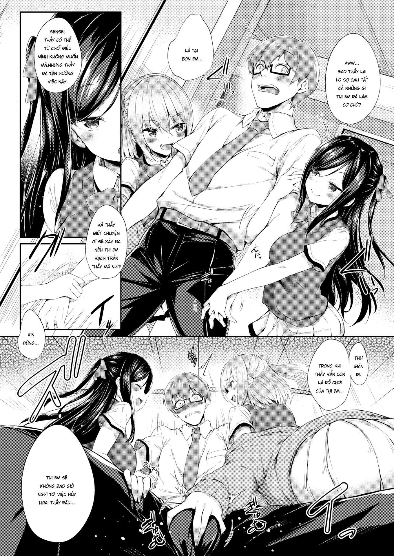 Đọc truyện hentai Trò Chơi Bí Mật Sau Giờ Học - Oneshot 1