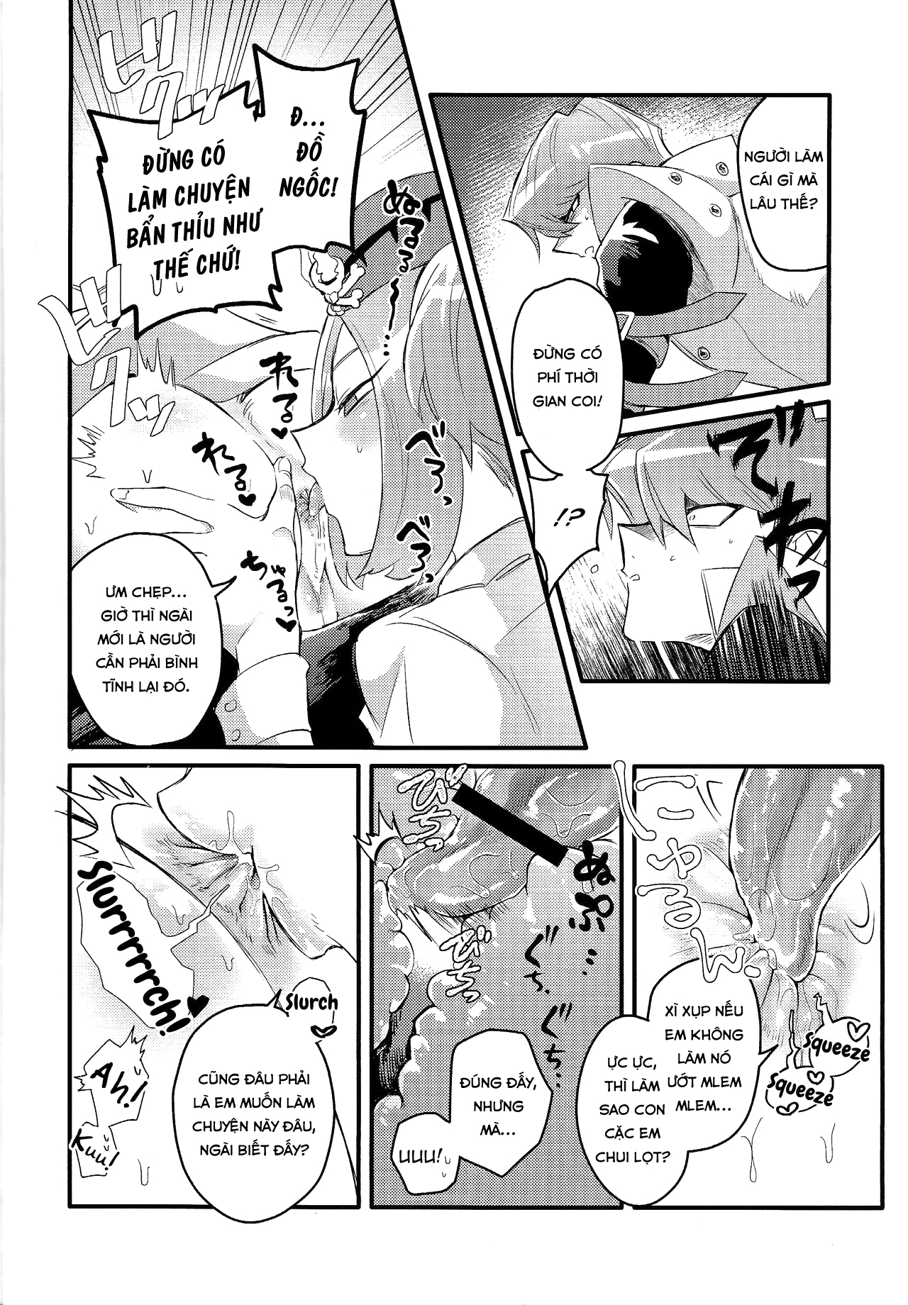 Đọc truyện hentai Shachou no Sekinin - Oneshot