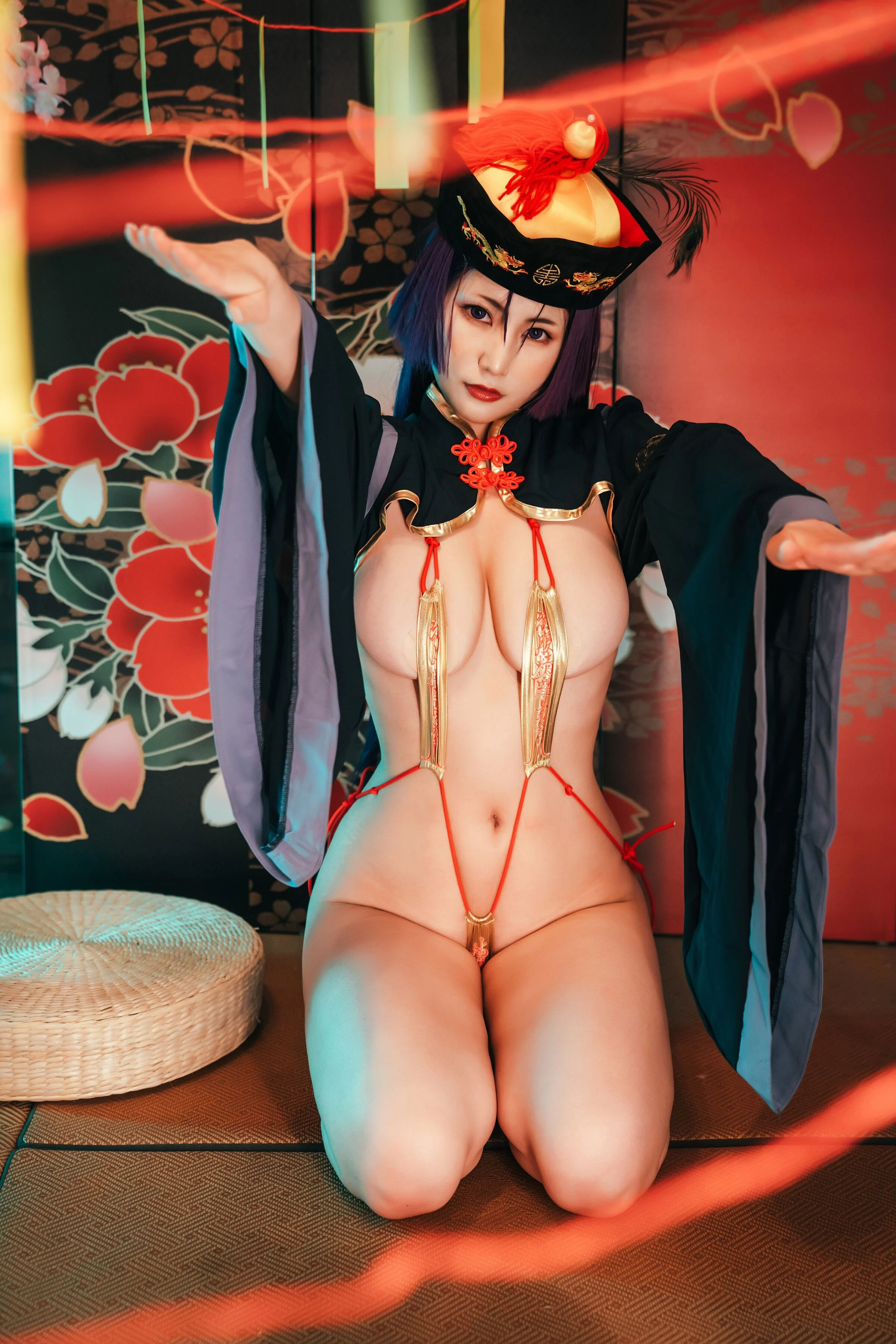 Đọc truyện hentai Tuyển tập Albums siêu phẩm Cosplay - Chap 508 - Xinglan is Lanlan and calls her Lanmei - Milky Zombie Girl