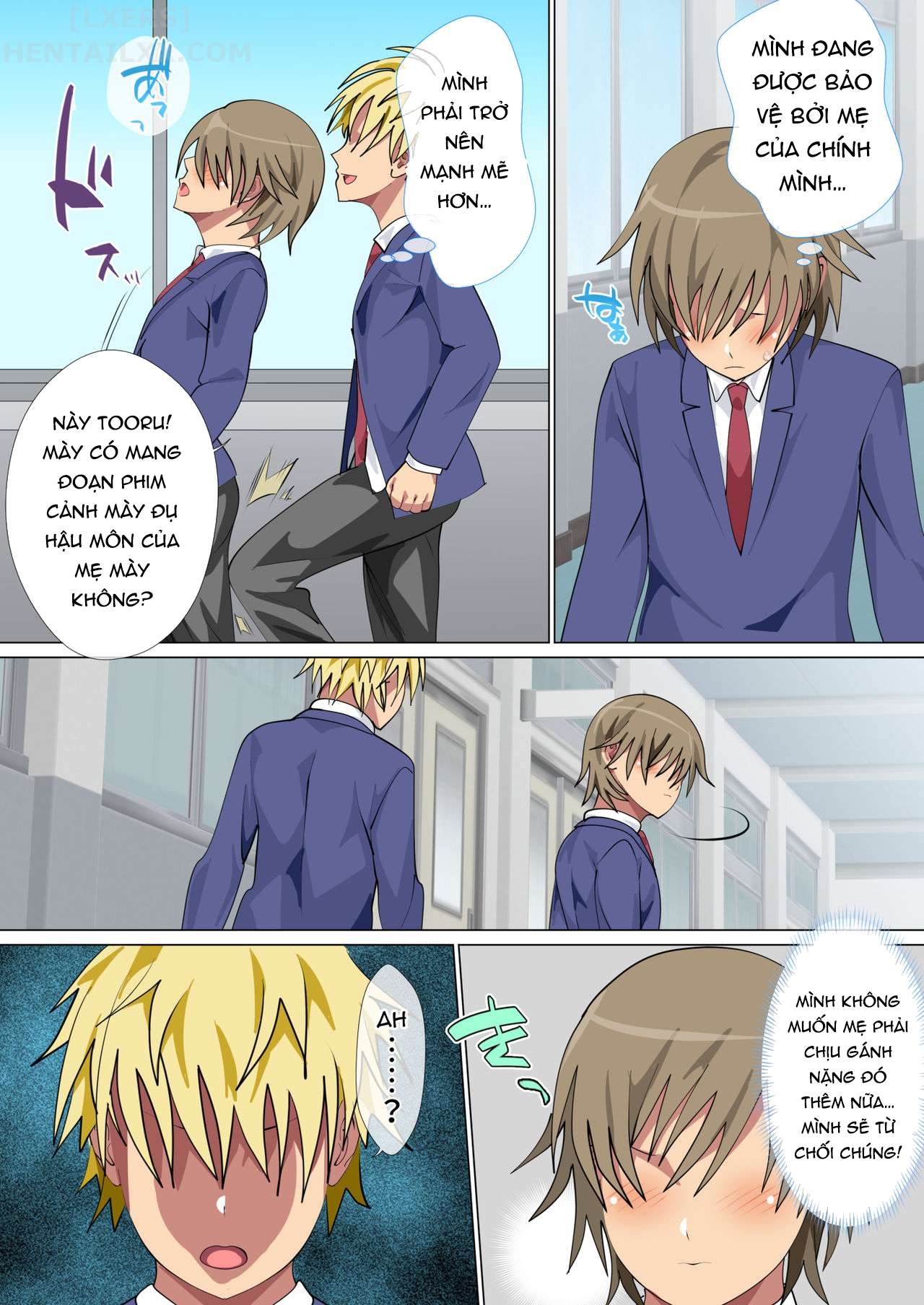 Đọc truyện hentai Ijimerarekko no Hahaoya ga Hamedori suru Batsu Game ni Makikomareta Kekka - Chap 5