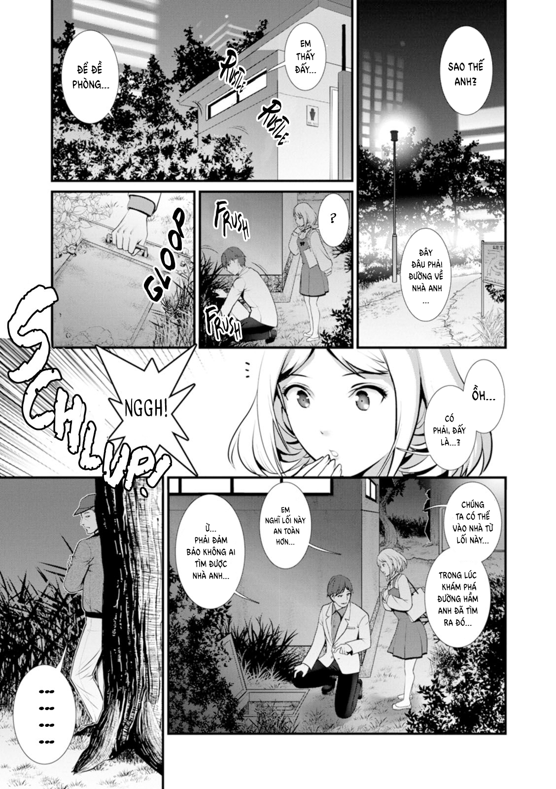 Đọc truyện hentai Tuần trăng mật dưới địa đạo 30m - Tập 9 - Thế giới bên ngoài - Hết phần 1