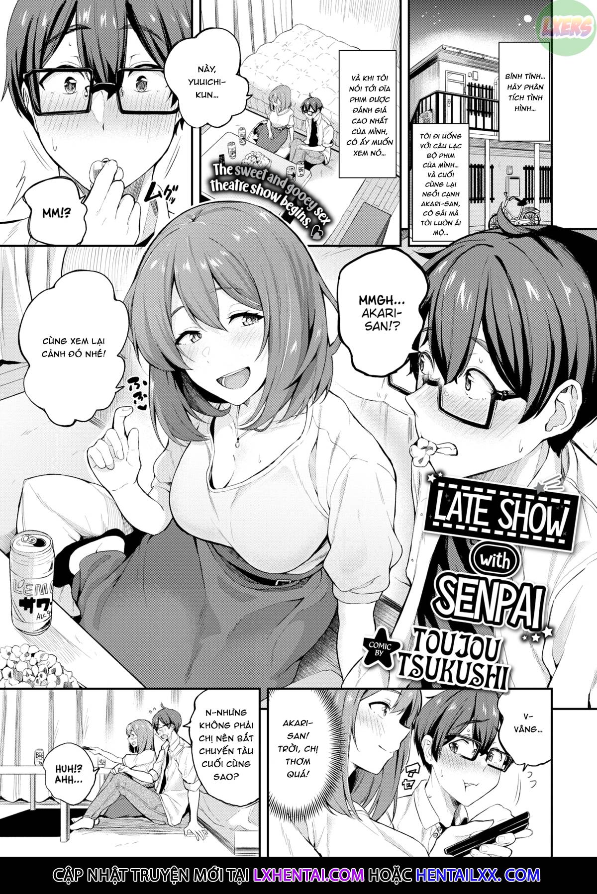 Đọc truyện hentai Senpai to Late Show - Oneshot