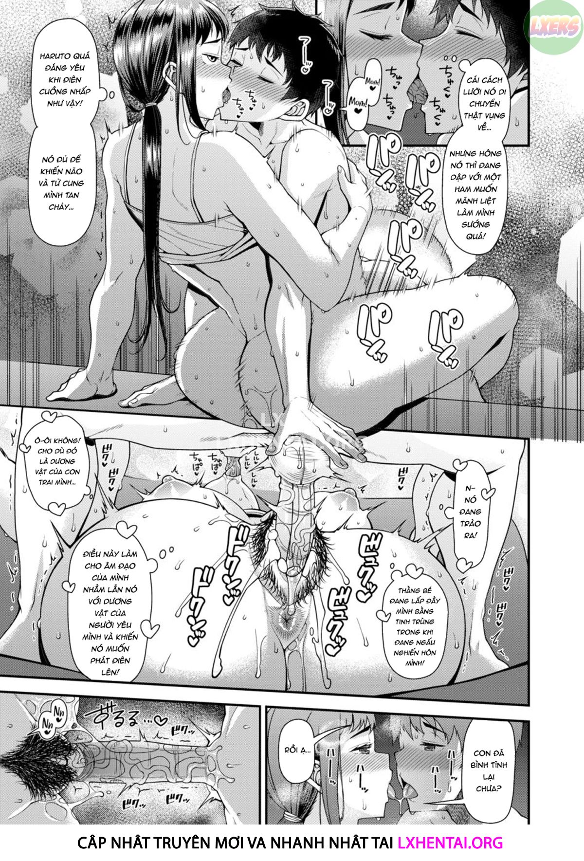 Đọc truyện hentai Con trai tới tuổi dậy thì! - Chap 2 - [END]