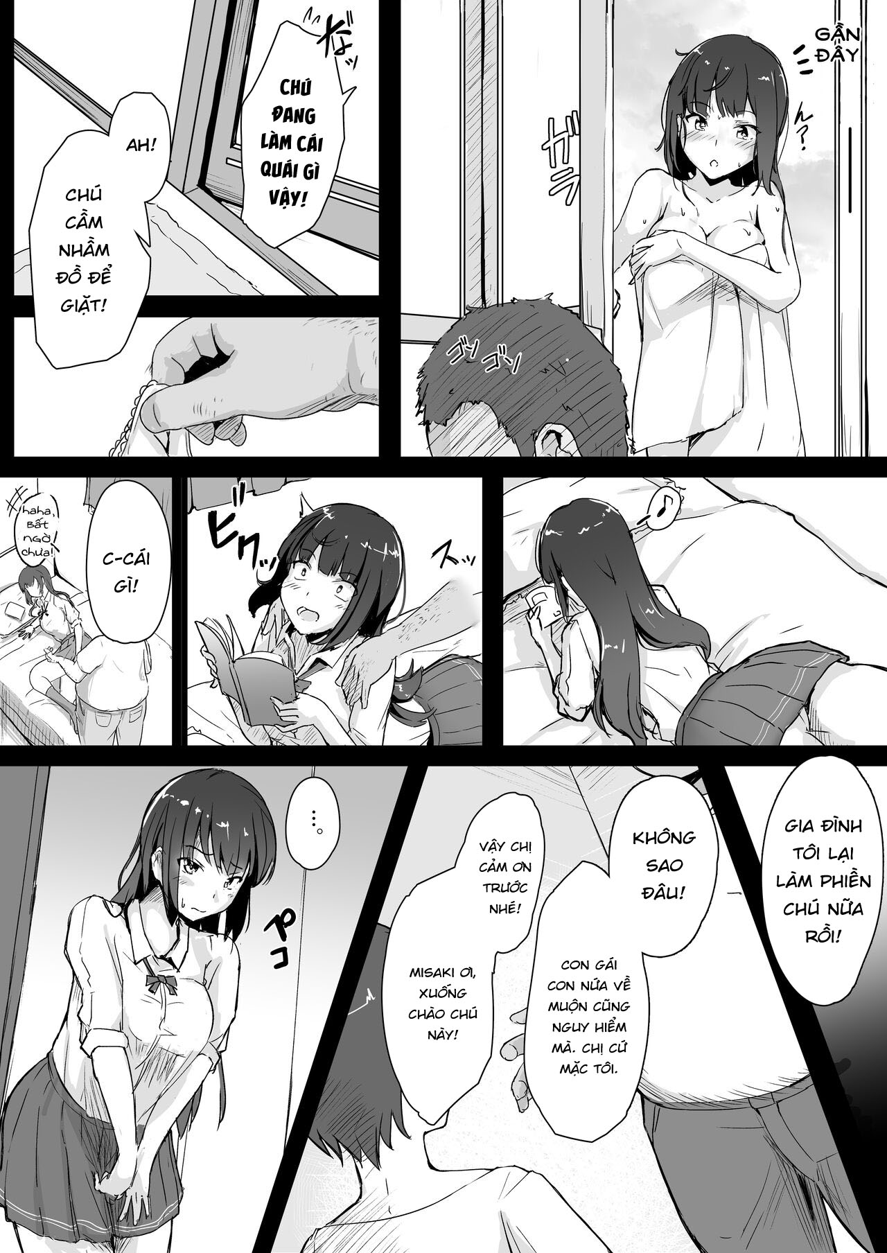 Đọc truyện hentai Chú và cháu gái. - Chap 1 Địt lúc ngủ