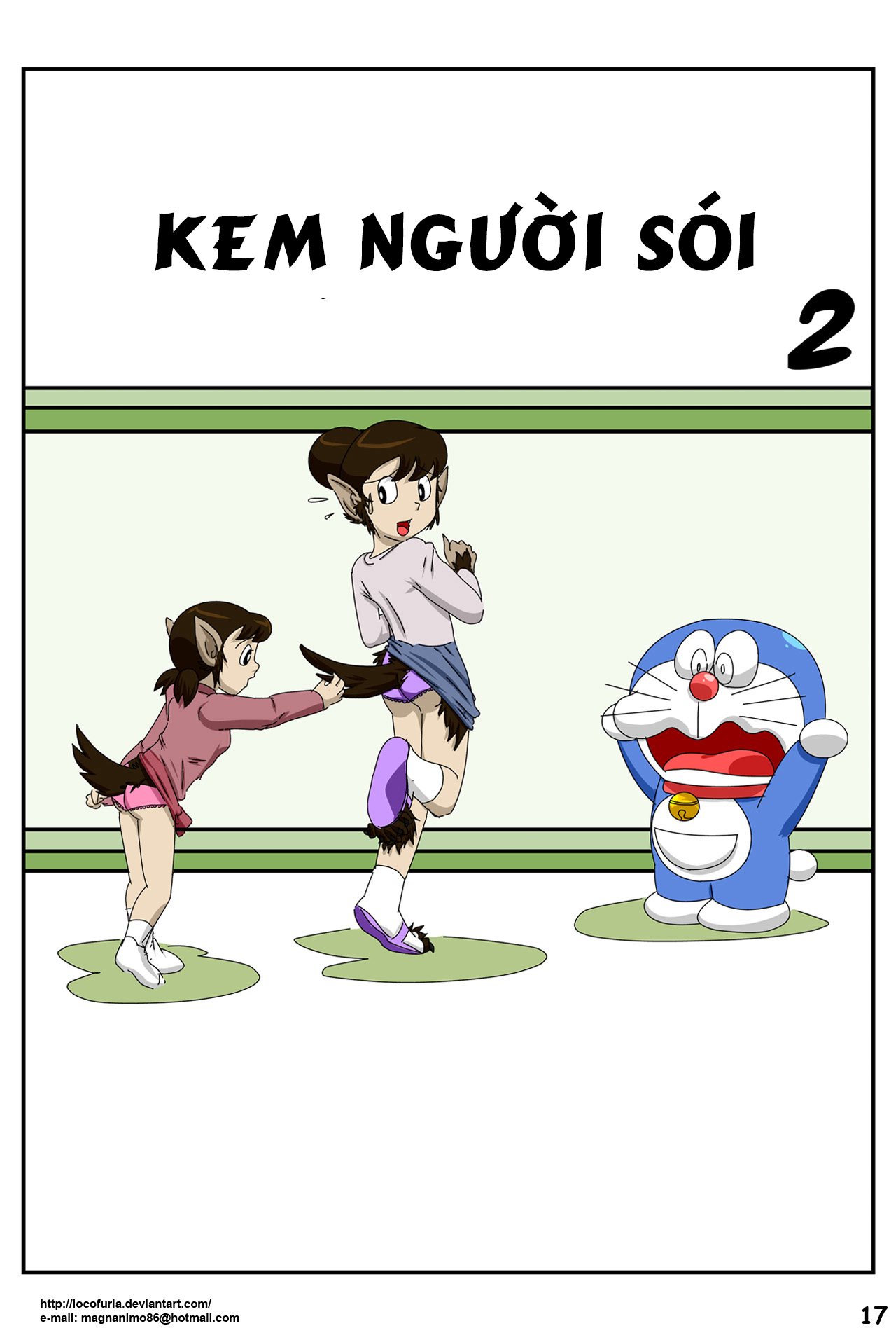 Đọc truyện hentai DORAEMON? - Vol 1 - Chap 2: Kem Người Sói