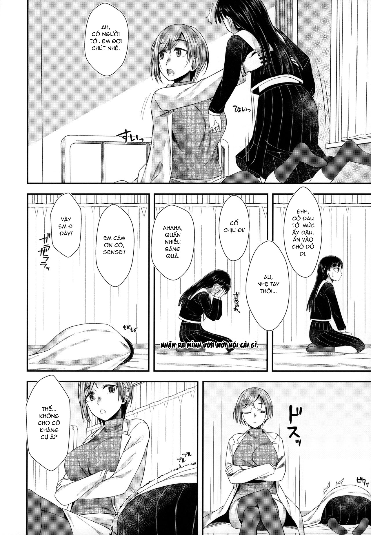 Đọc truyện hentai Hokenshitsu nite Seitsuu Girl - Oneshot