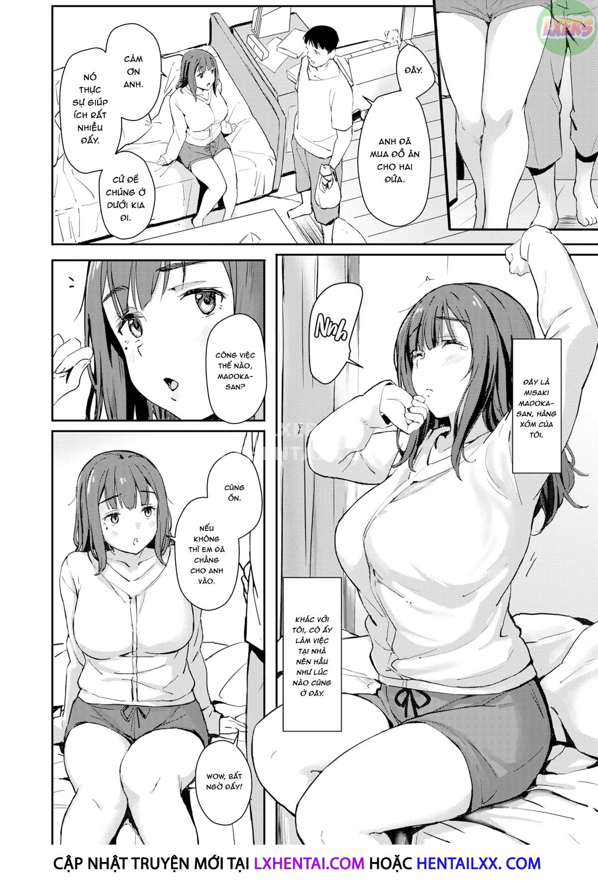 Đọc truyện hentai Tình làng nghĩa xóm - Oneshot