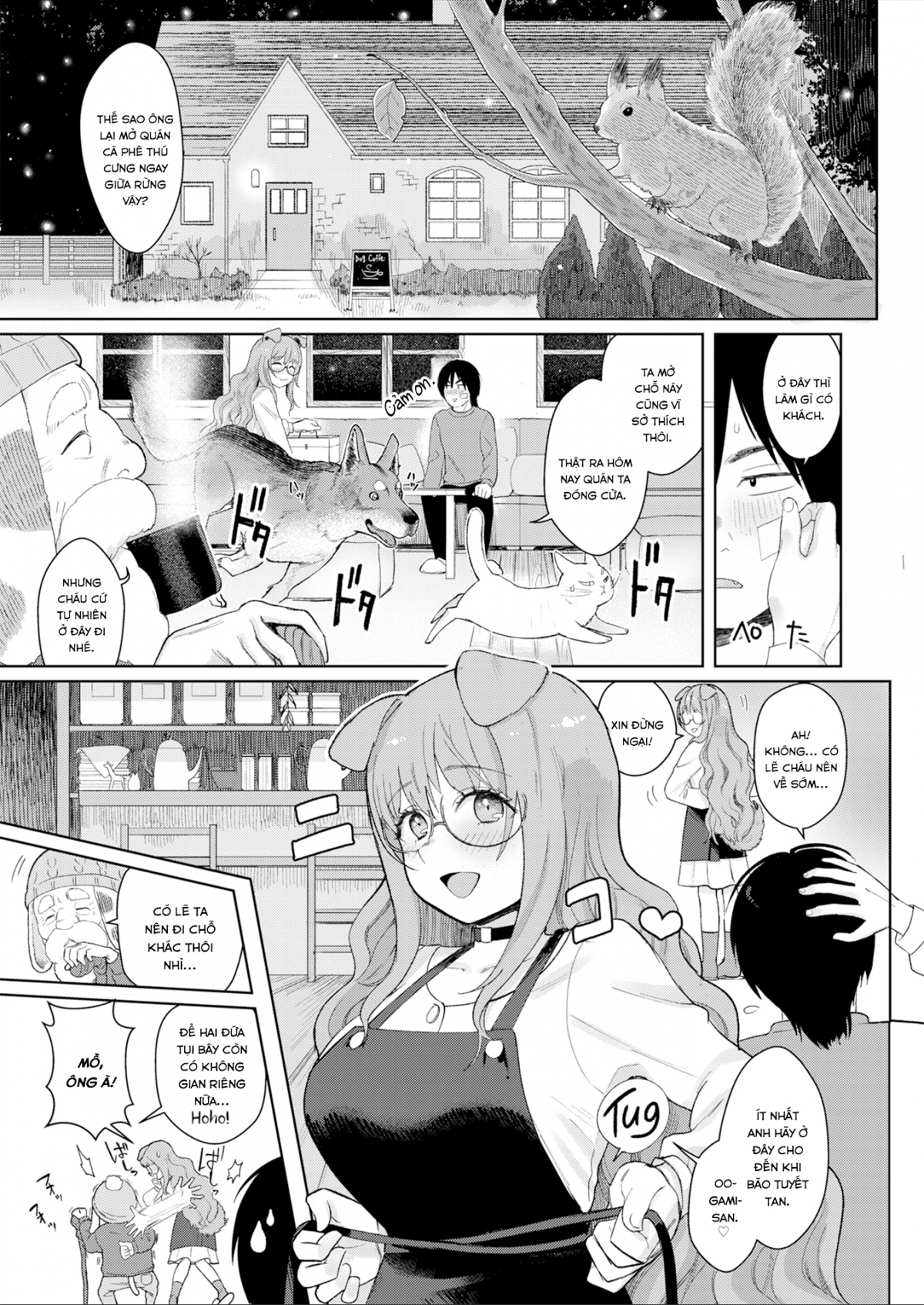 Đọc truyện hentai Nàng Cún và Chàng Sói - Oneshot