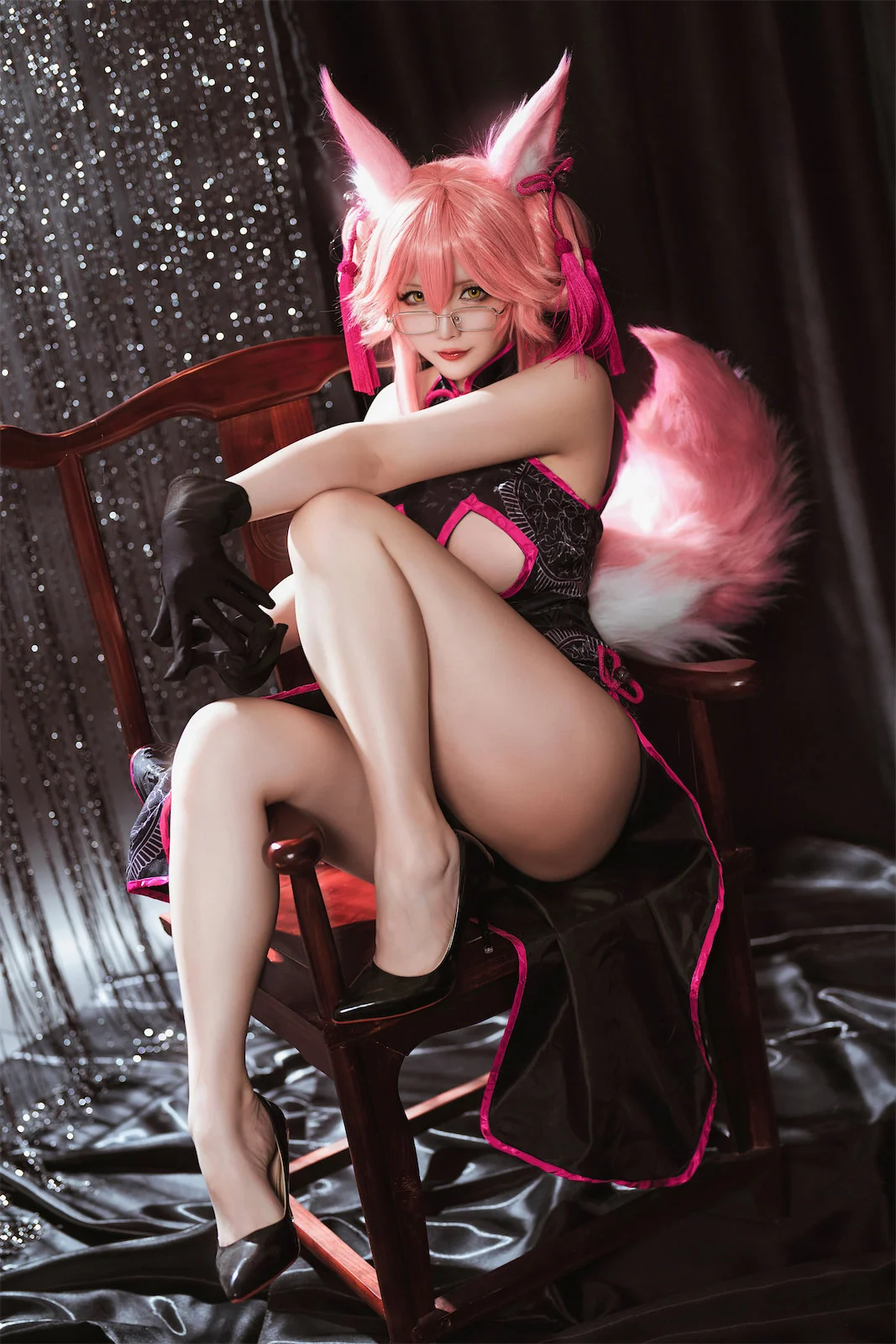 Đọc truyện hentai Tuyển tập Albums siêu phẩm Cosplay - Chap 647 - [Star Chichi] Gao Yanskaya cheongsam