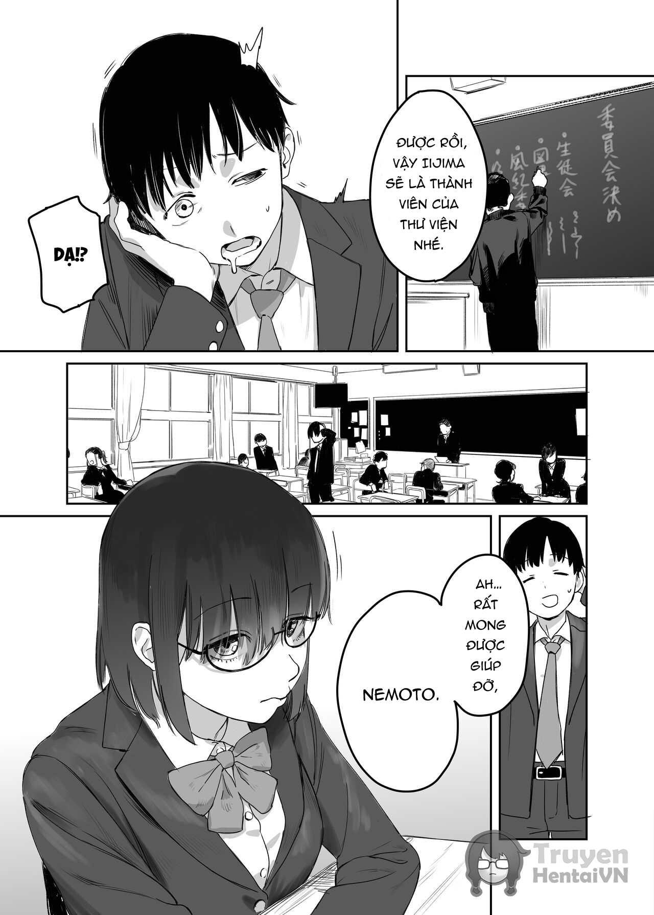 Đọc truyện hentai Yomenai Kimi to | With You, Who Is Hard To Read - Oneshot