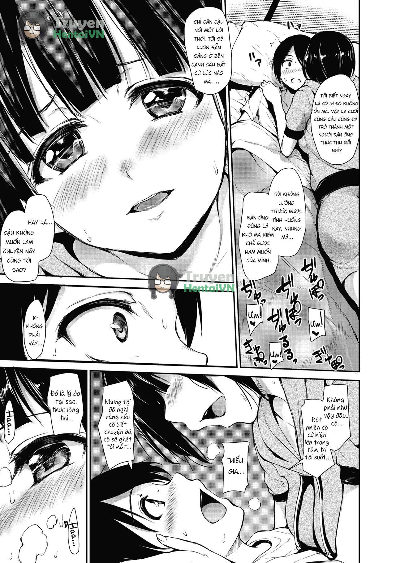 Đọc truyện hentai At Home Harem Fudeoro Sisters - Chap 2