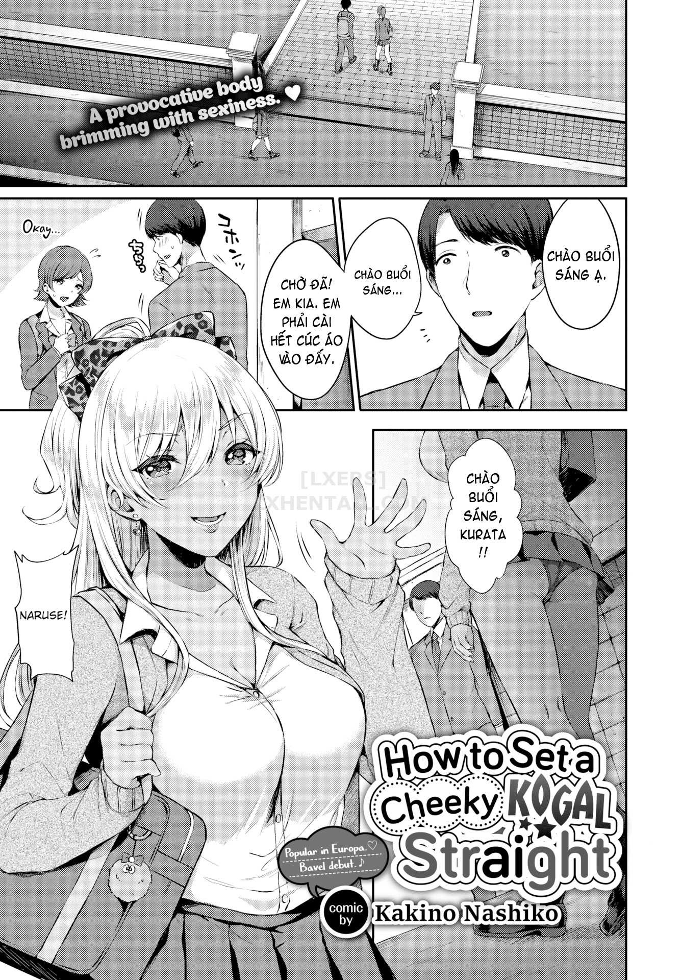Đọc truyện hentai How to Set a Cheeky Kogal Straight - Oneshot