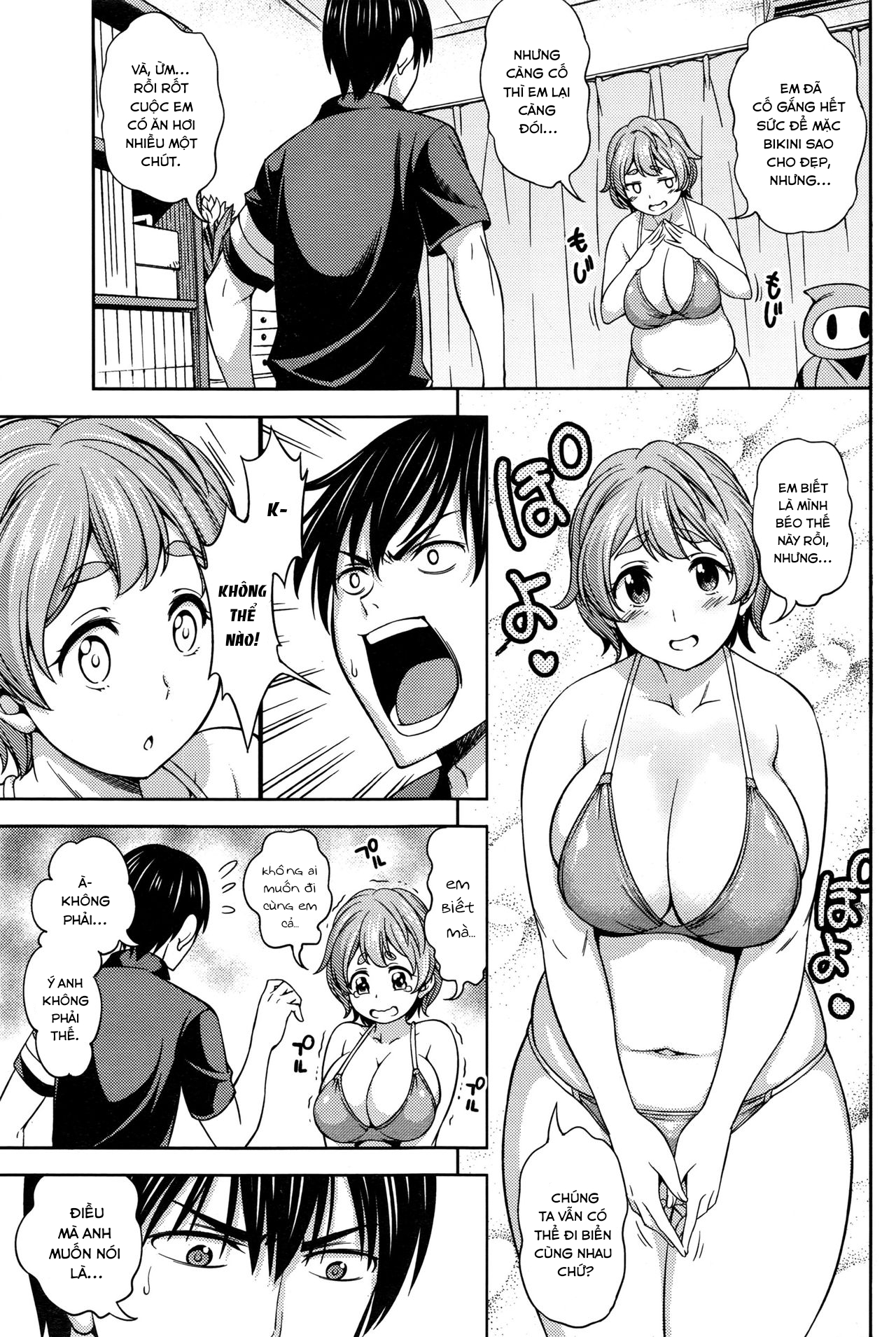Đọc truyện hentai Bikini Trap!! - Oneshot
