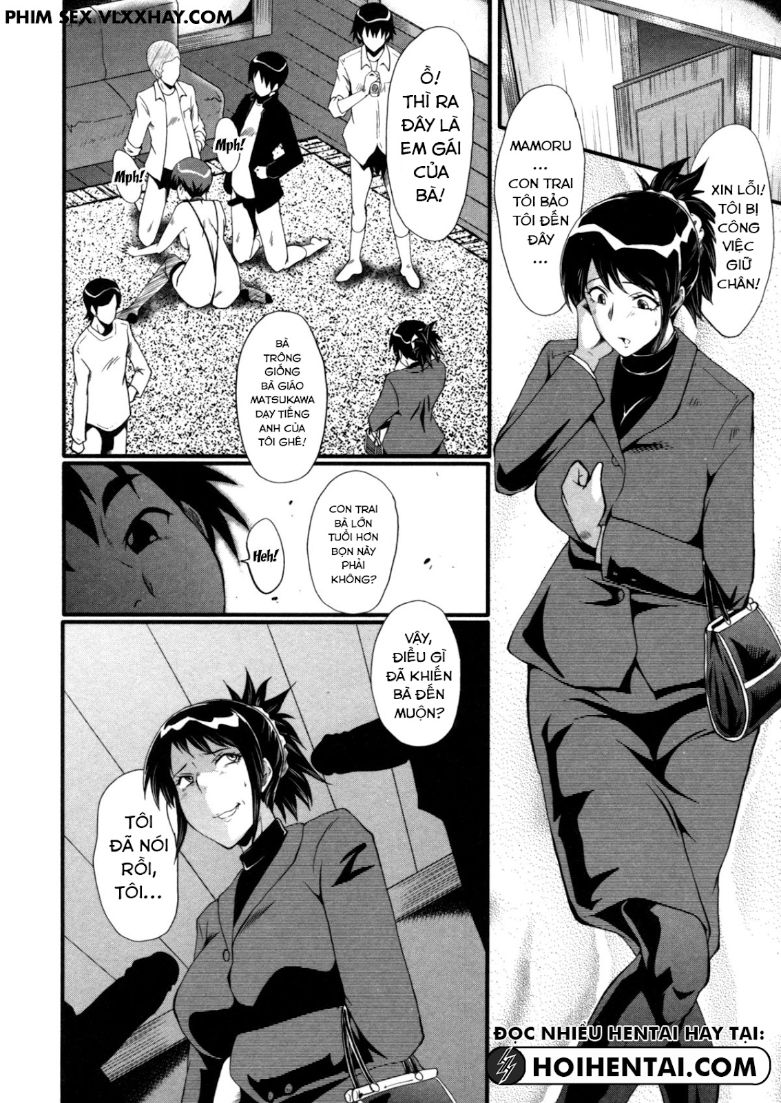 Đọc truyện hentai Haha Wa Buzama Ni Koshi O Furu ~Gogo No Seibo-Tachi~ - Chap 7 - END