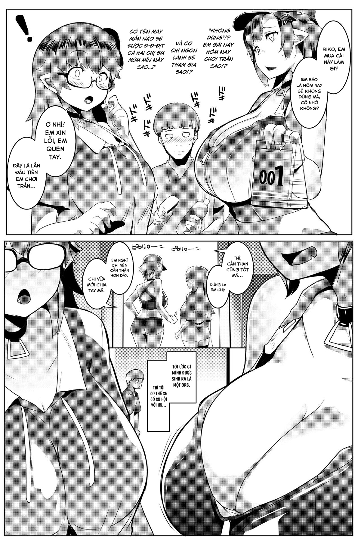 Đọc truyện hentai Em gái tôi là một bé Orc - Chap 5