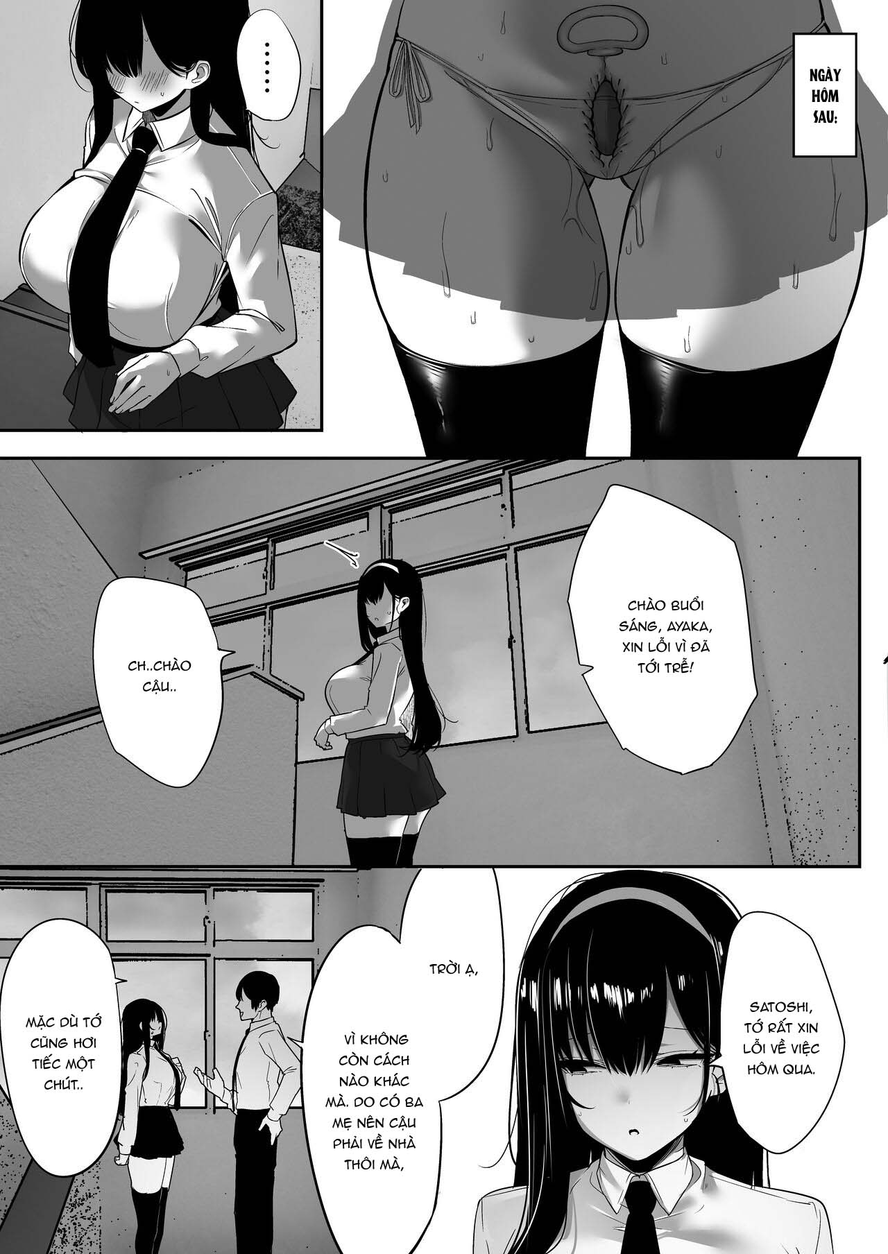 Đọc truyện hentai Cô bạn gái nhút nhát của tôi bị cuốn đi và bị cắm sừng - Chap 3