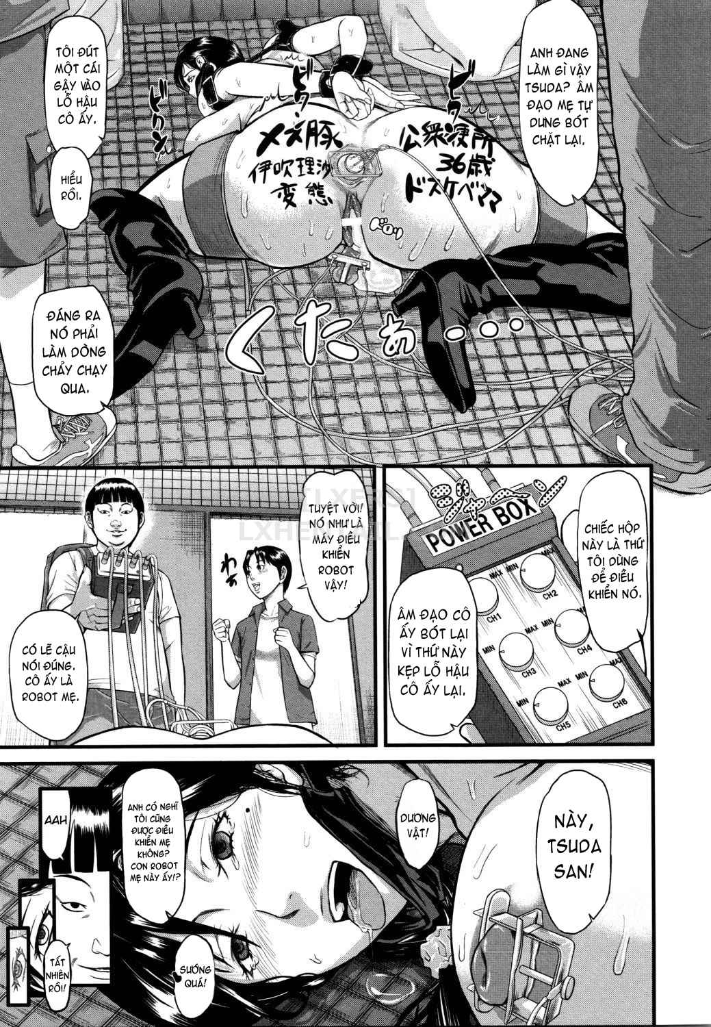 Đọc truyện hentai Onna Jigoku, Niku No Tsubo Hentairui Inranka Mesubuta Ichidaiki - Chap 1