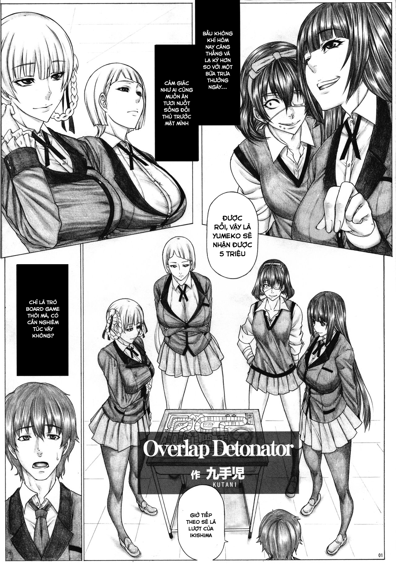 Đọc truyện hentai Hamegurui (Kakegurui) - Chap 2