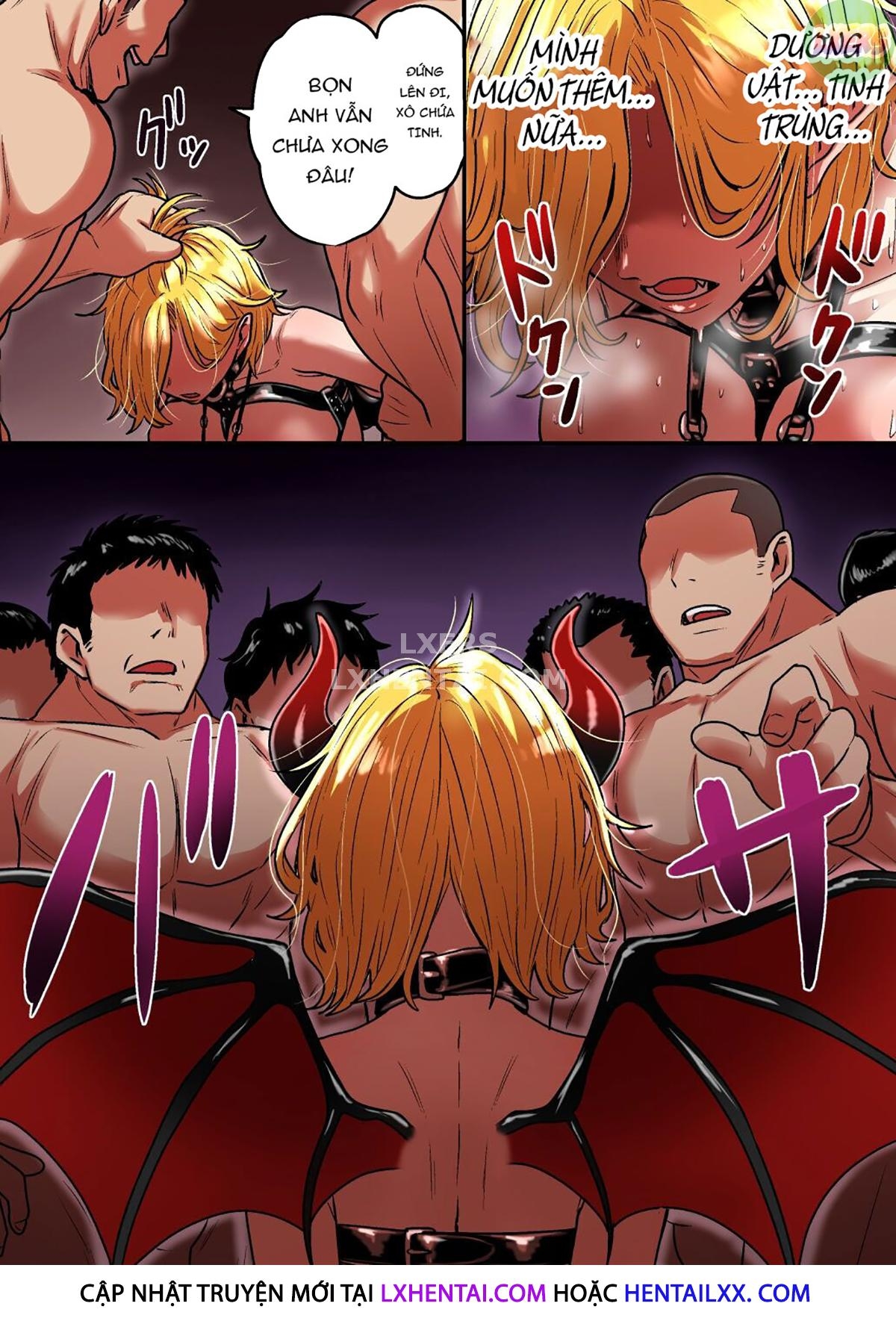 Đọc truyện hentai Junjou Yankee Succubus Marsha-Chan - Chap 2 - [END]