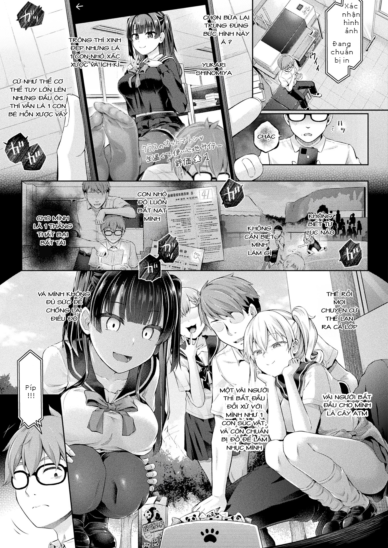 Đọc truyện hentai Chuyện kể về thanh niên chuyên bị bắt nạt và cái máy thay đổi cuộc đời của anh ấy - Chap 1