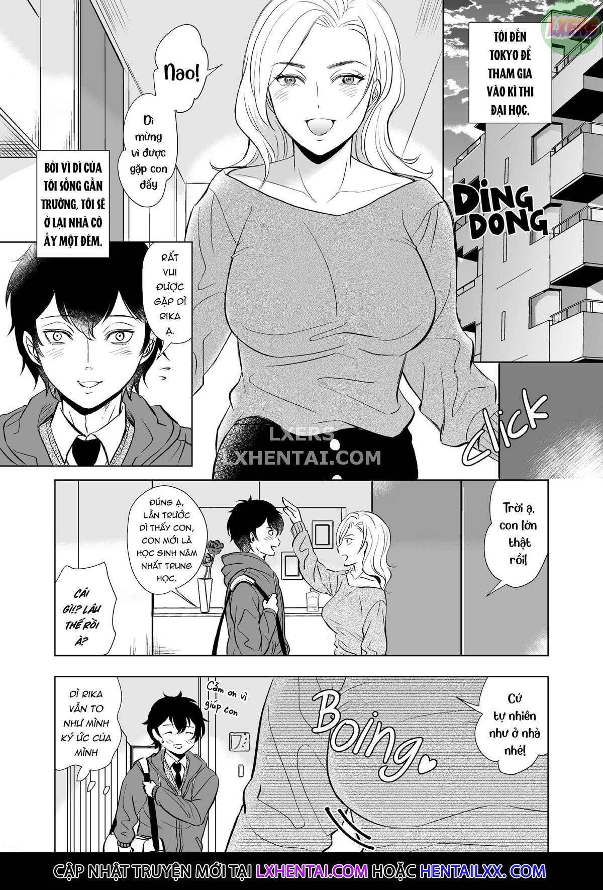 Đọc truyện hentai My Married Aunt Took My Virginity - Oneshot