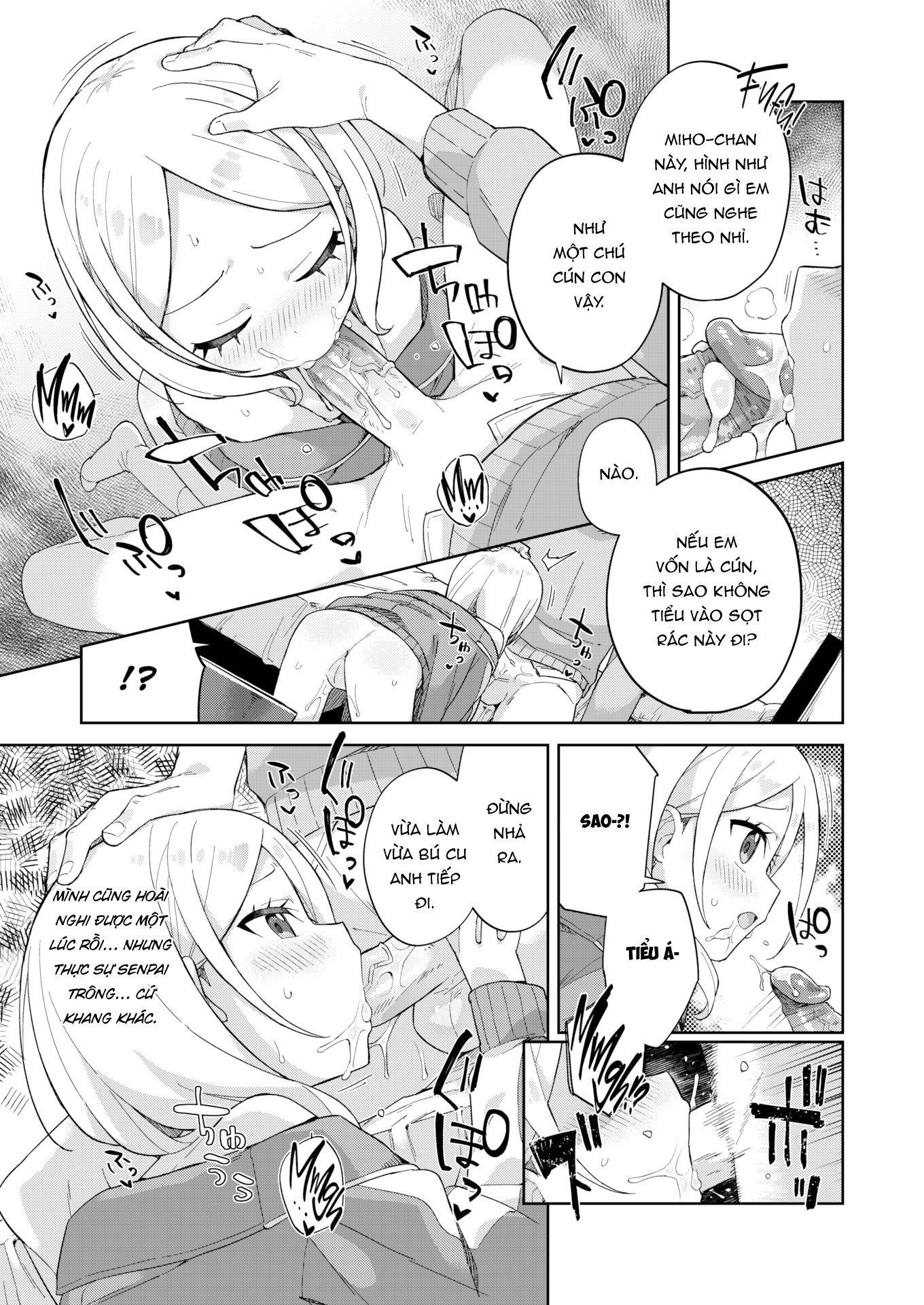 Đọc truyện hentai Cún ngoan của Senpai! - Oneshot Full story