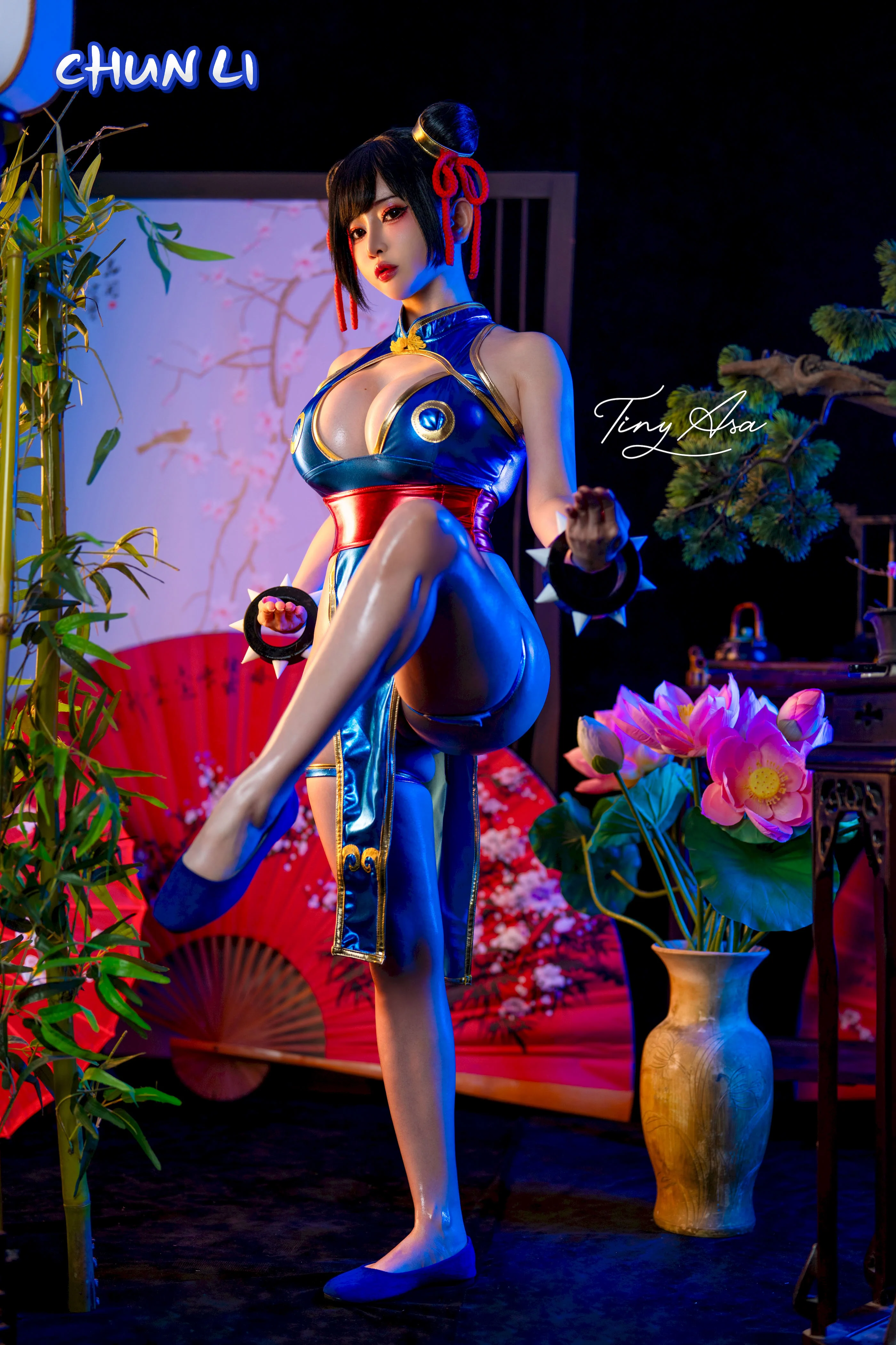Đọc truyện hentai Tuyển tập Albums siêu phẩm Cosplay - Chap 1394 - Tiny Asa - Chun li