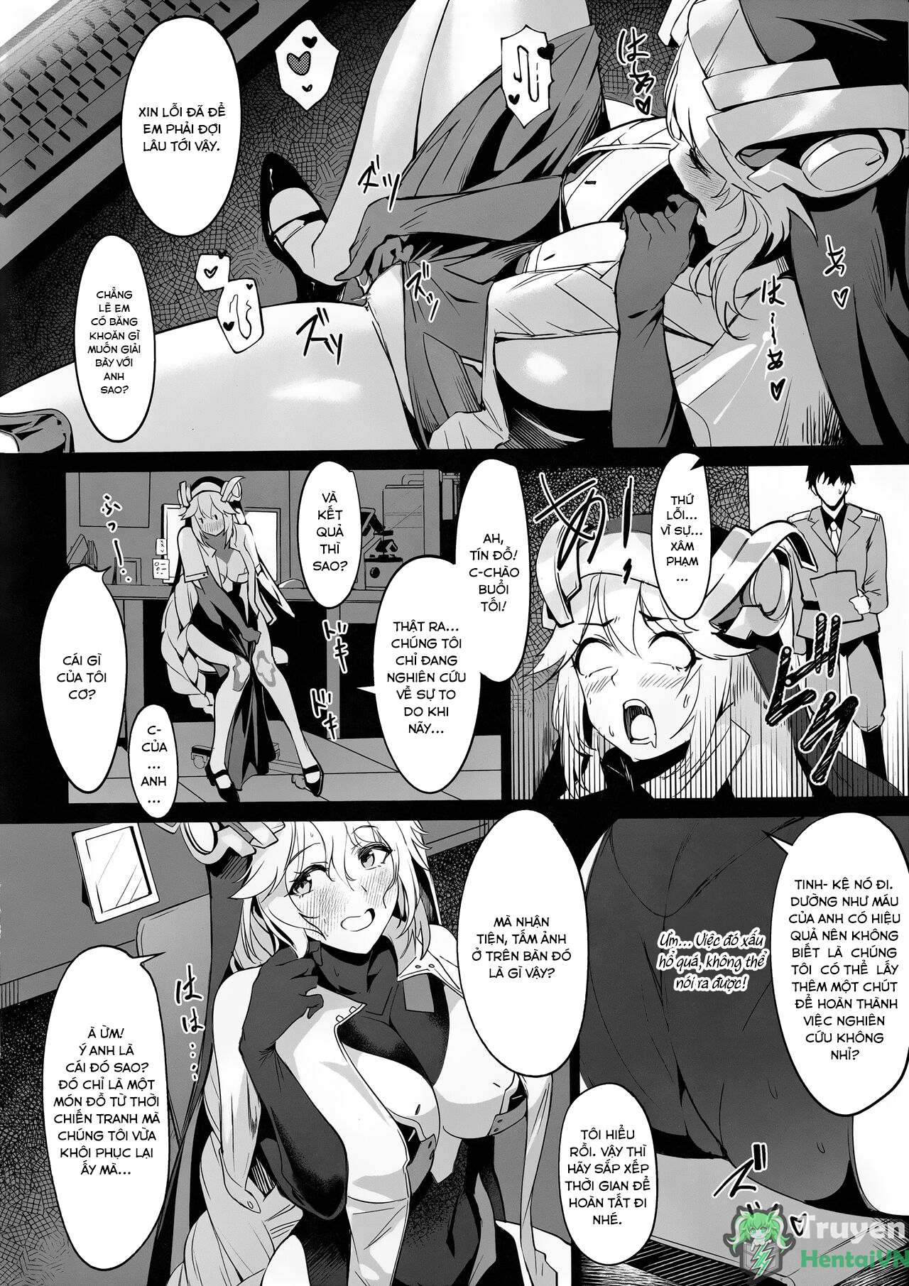 Đọc truyện hentai Shikikan to Mendansuru | Meeting with the Commander - Oneshot