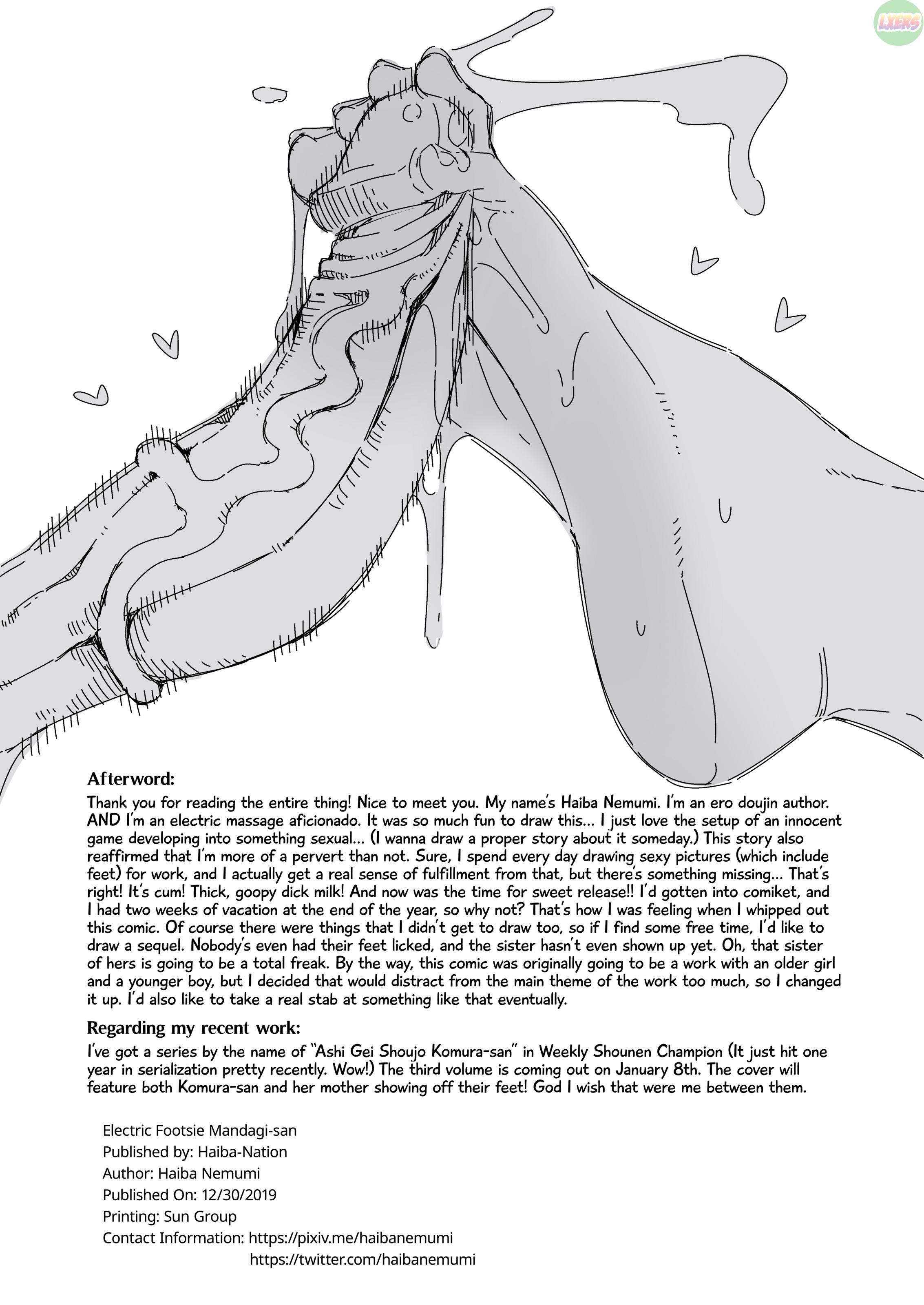 Đọc truyện hentai Denki Anma no Mandagi-san - Oneshot - Không che