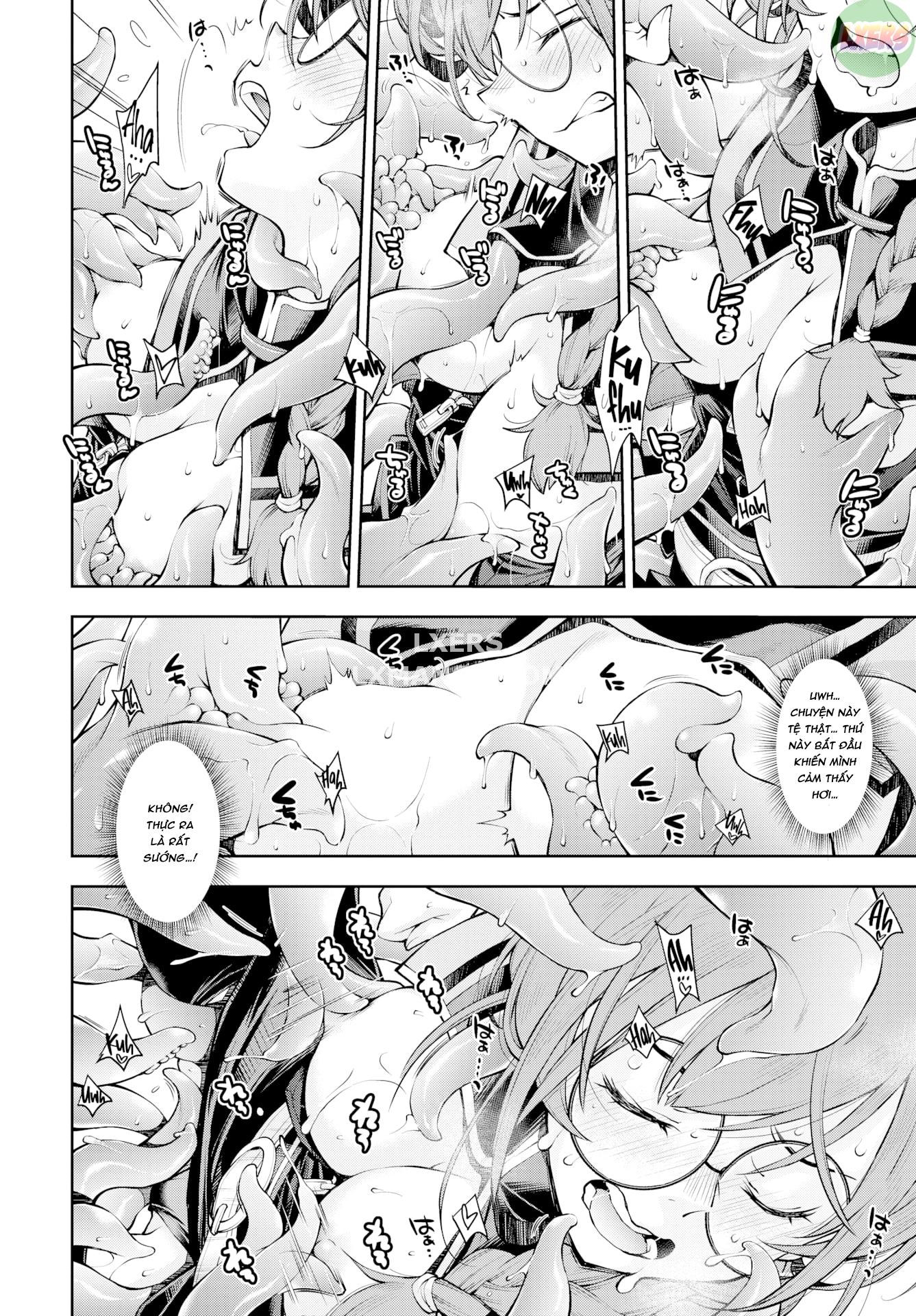 Đọc truyện hentai Có một mê cung mà một nữ hiền nhân không thể trốn thoát cho đến khi cô ấy đánh bại các xúc tu - Oneshot