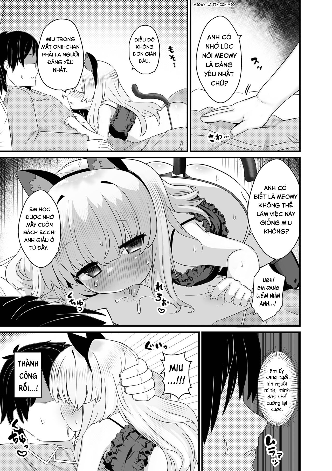Đọc truyện hentai Bé mèo giận dỗi - Oneshot