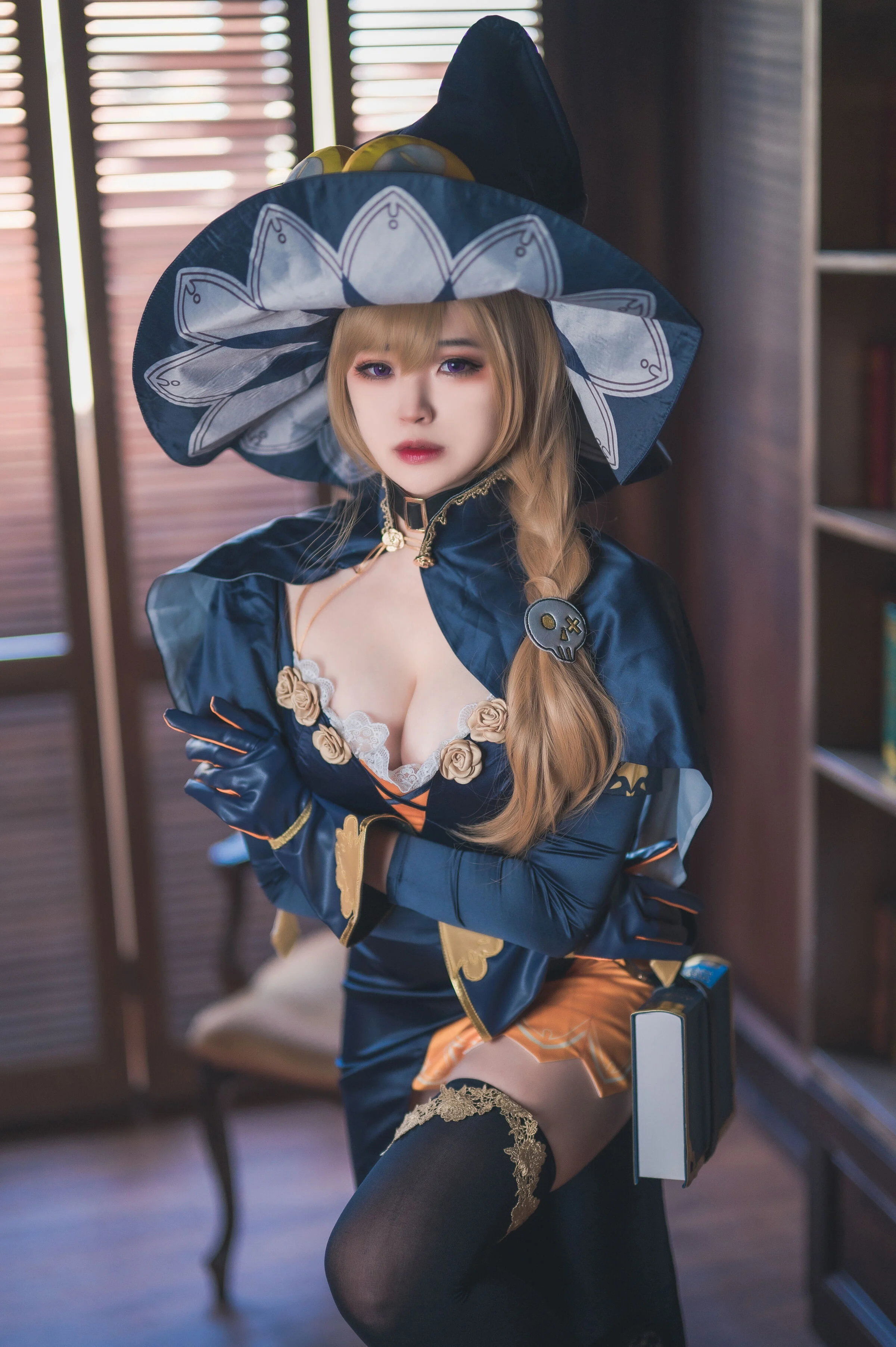 Đọc truyện hentai Tuyển tập Albums siêu phẩm Cosplay - Chap 570 - [Hatori Sama] Lisa Halloween (Genshin Impact)