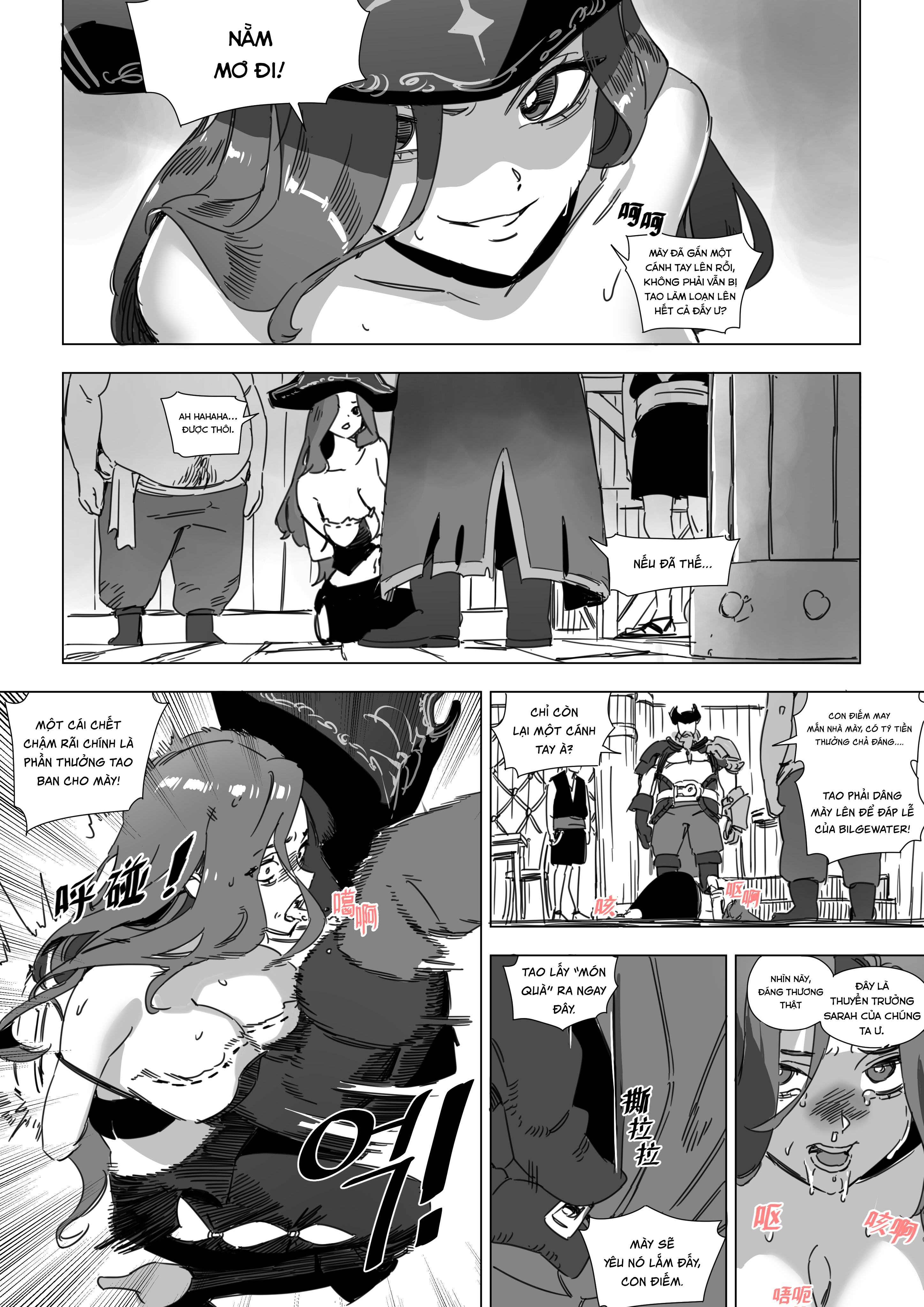 Đọc truyện hentai Cô gái may mắn bị chăn nuôi thành bồn chứa tinh - Chap 1