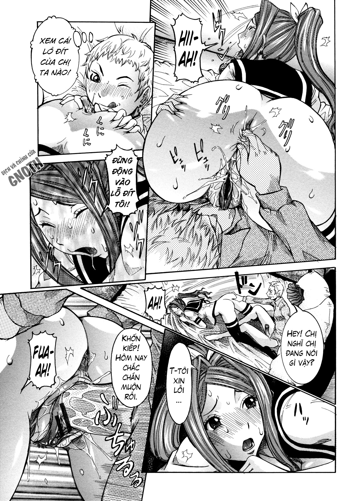 Đọc truyện hentai Nenchaku Taishitsu - Chap 2 - Cặp song sinh và tôi (1)